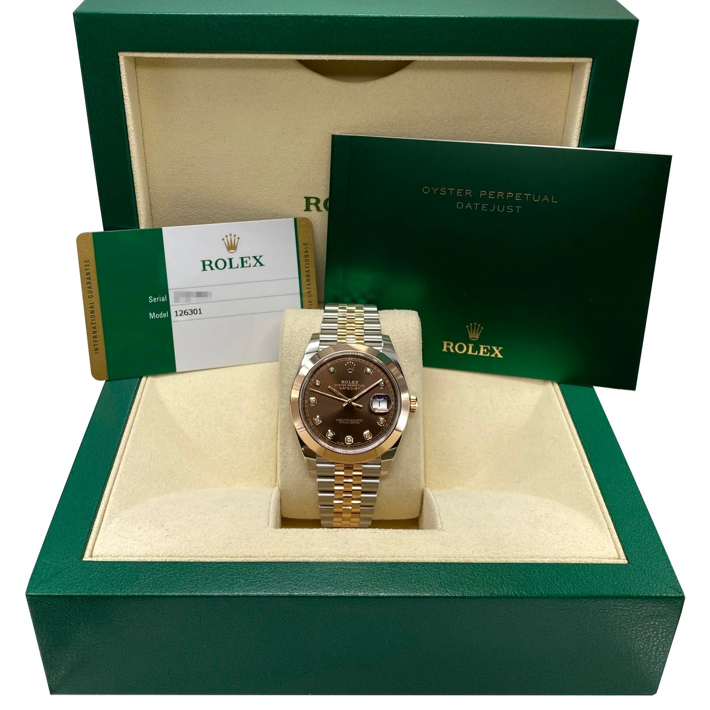 1st image of Rolex Rolex Datejust 126301 Wristwatch, PreOwned condition