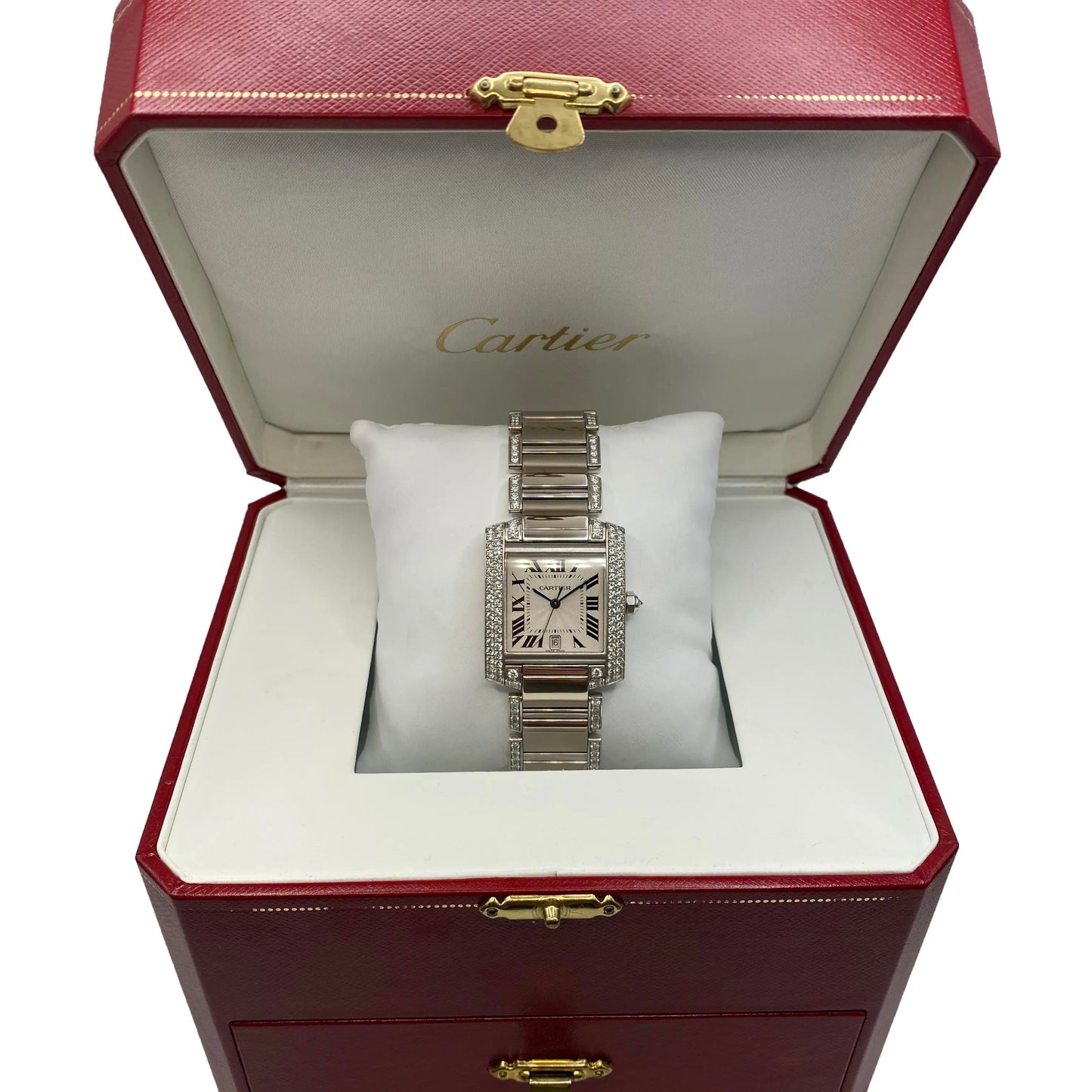 1st image of Cartier Cartier Tank Française Wristwatch, PreOwned condition