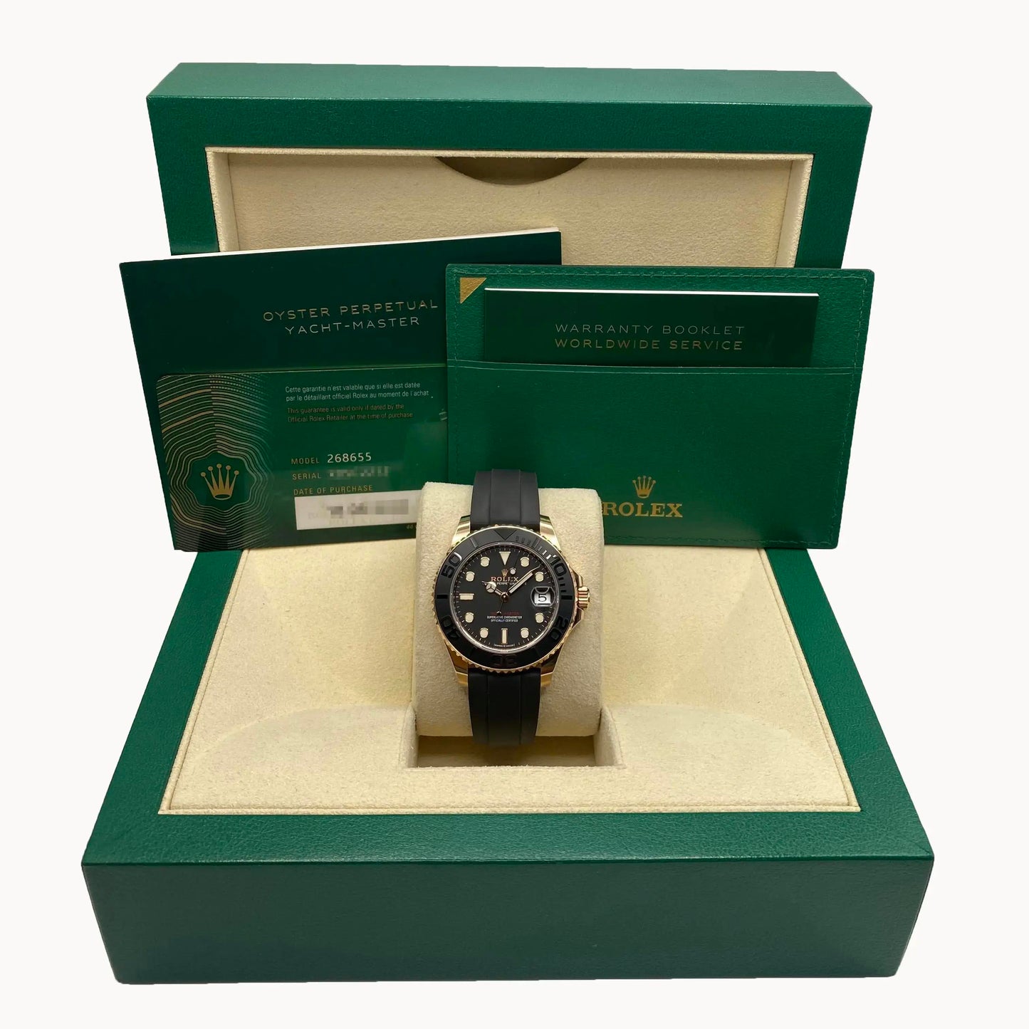 1st image of Rolex Rolex Yacht-Master 268655 Wristwatch, DisplayModel condition