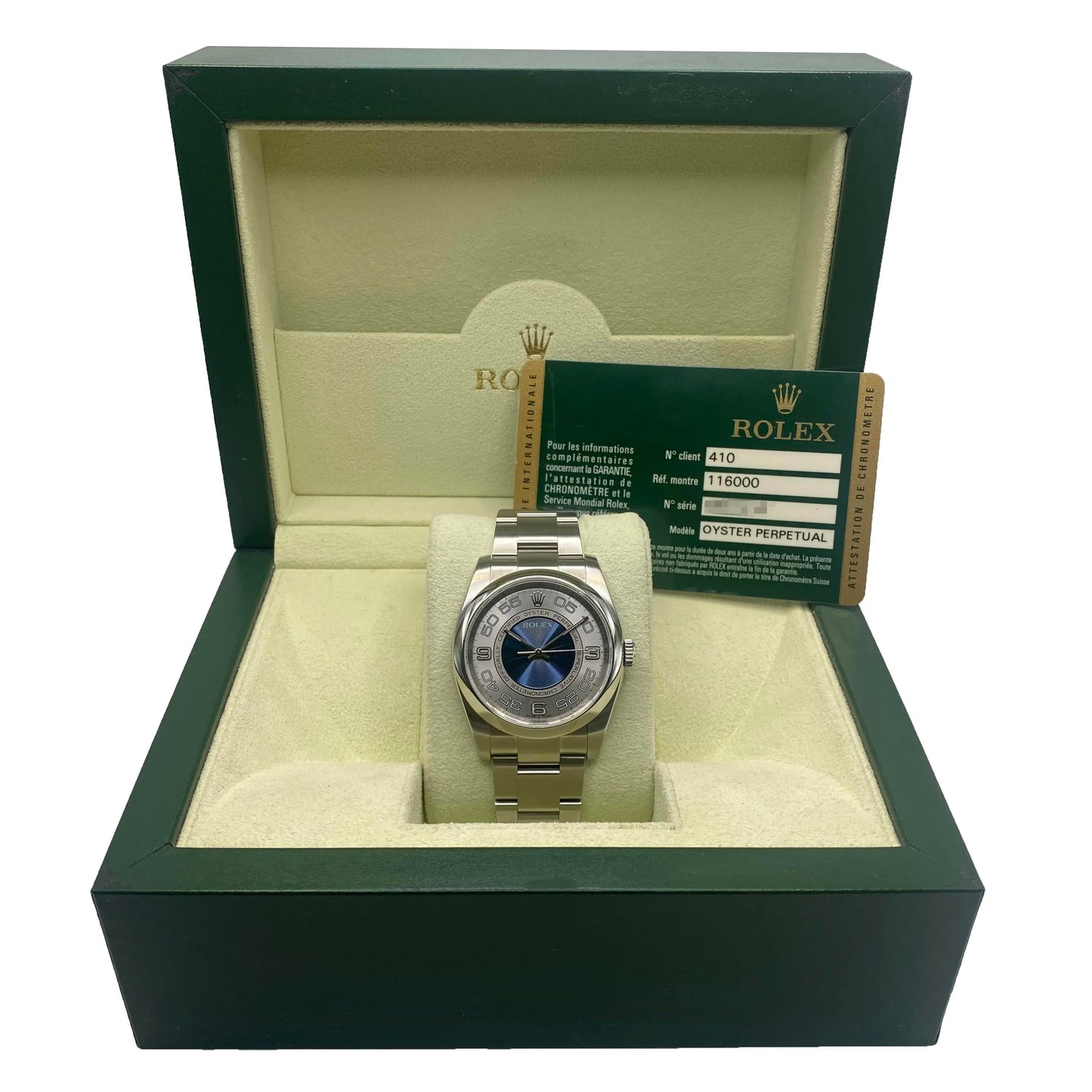 1st image of Rolex Rolex Oyster Perpetual 116000 Wristwatch, PreOwned condition