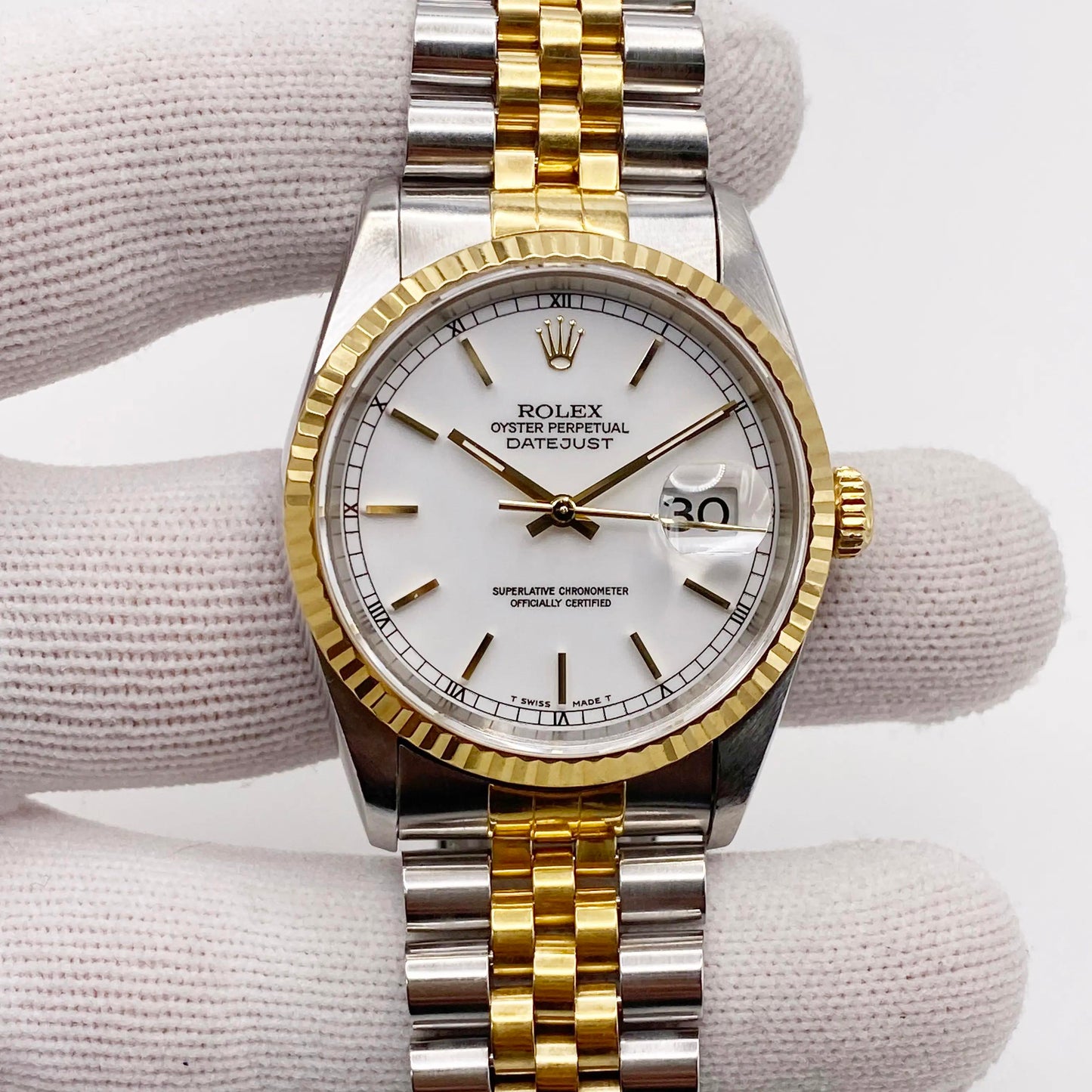 1st image of Rolex Rolex Datejust 16233 Wristwatch, PreOwned condition
