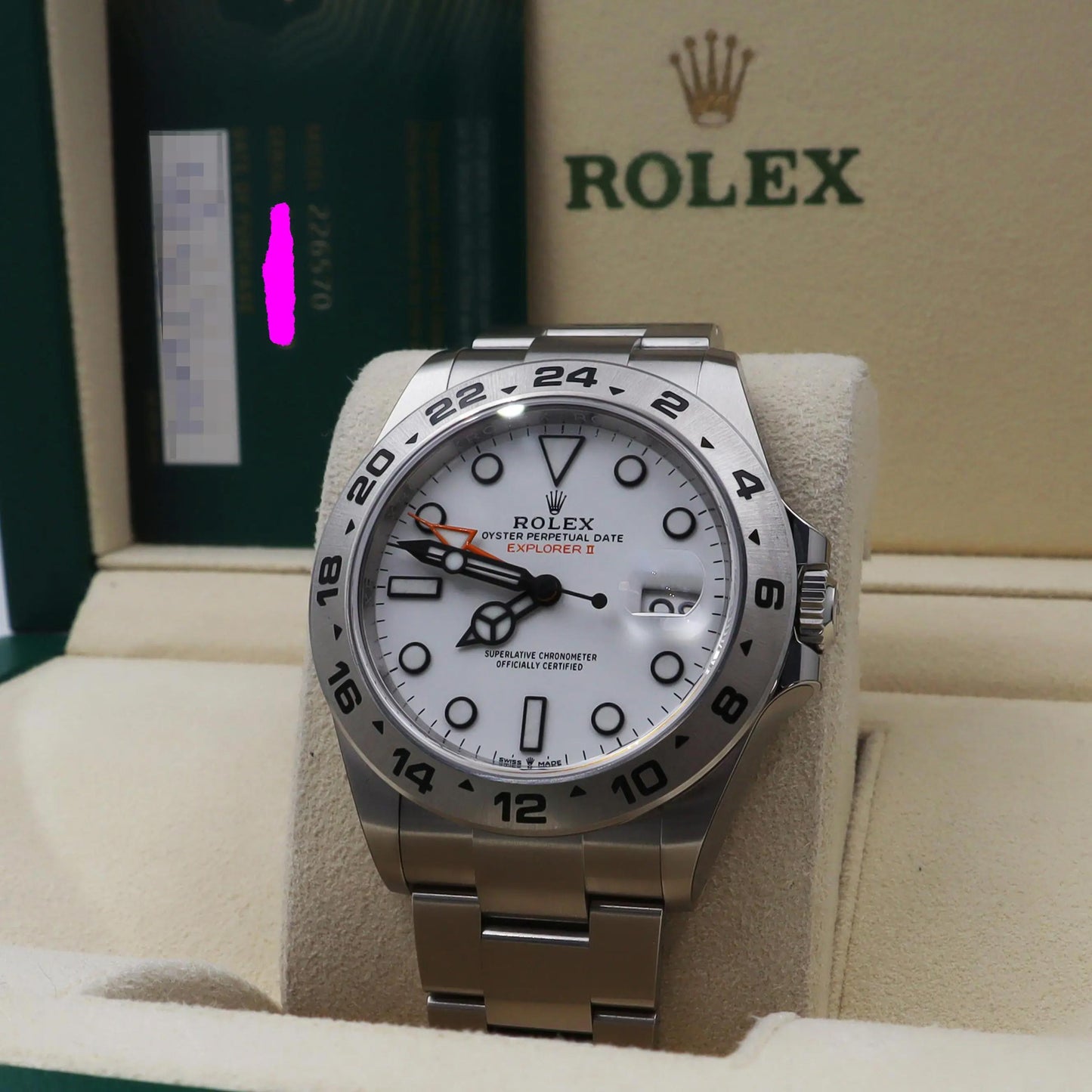 1st image of Rolex Rolex Explorer II Wristwatch, Unworn condition