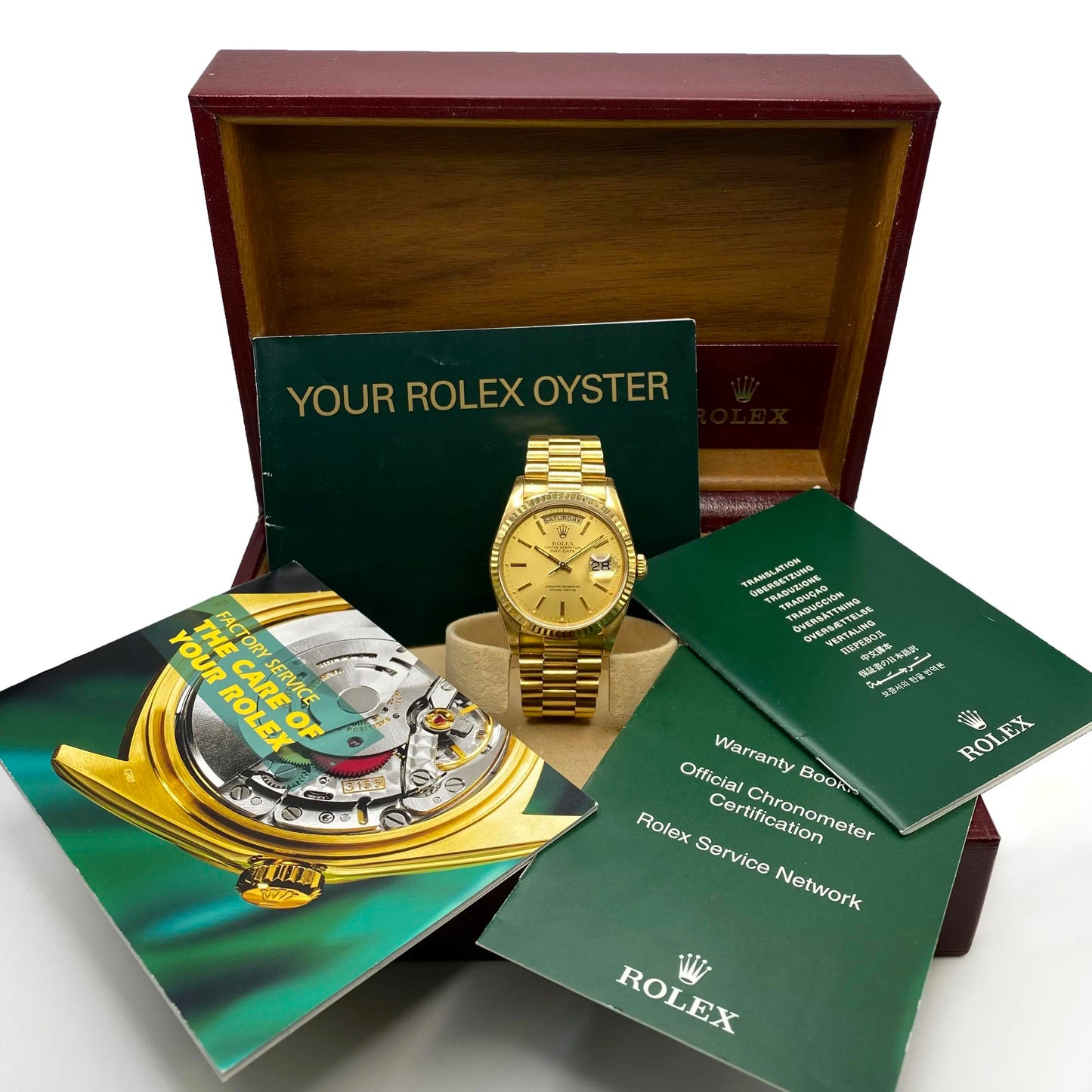 1st image of Rolex Rolex Day-Date 18038 Wristwatch, PreOwned condition