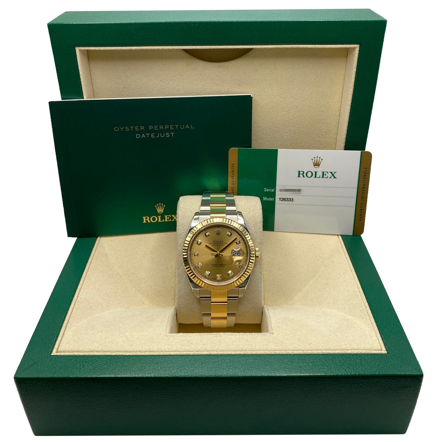 1st image of Rolex Rolex Datejust 126333 Wristwatch, PreOwned condition