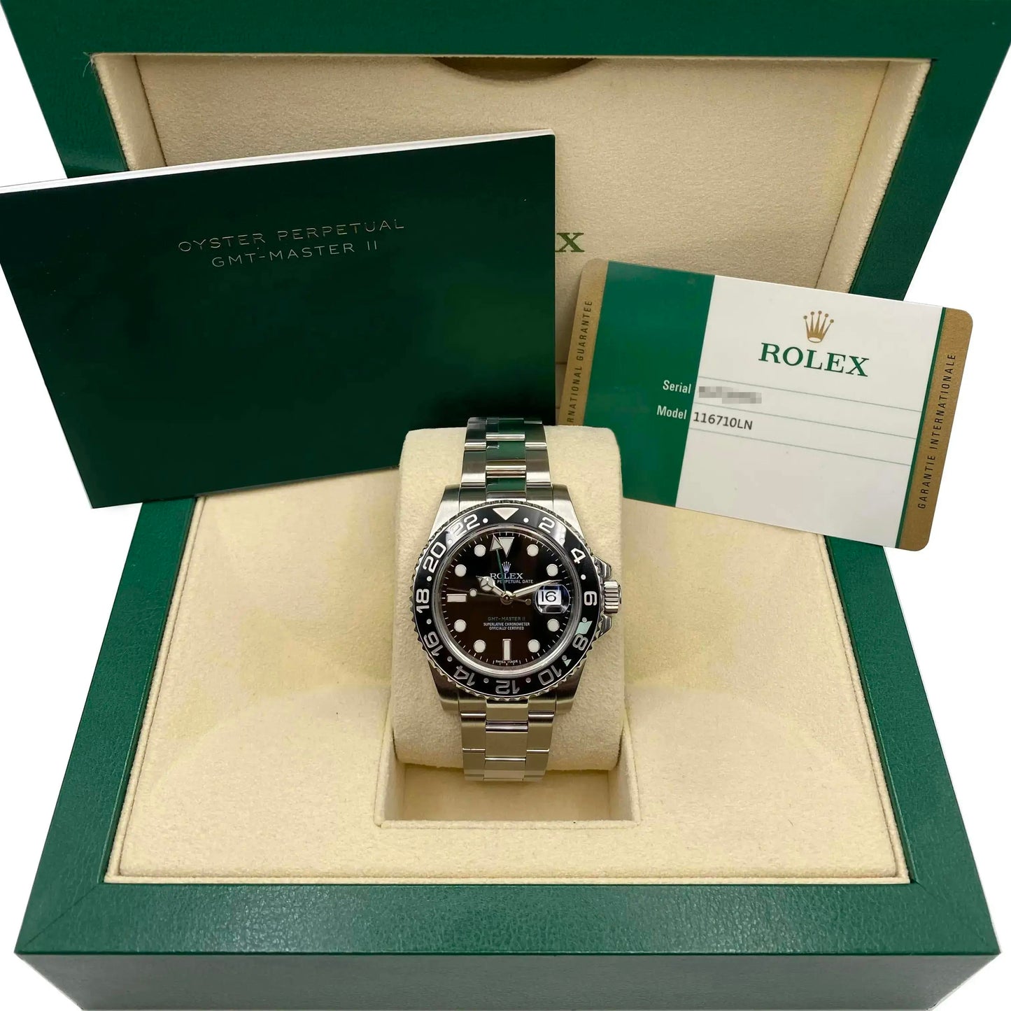 1st image of Rolex Rolex GMT-Master II 116710LN Wristwatch, PreOwned condition