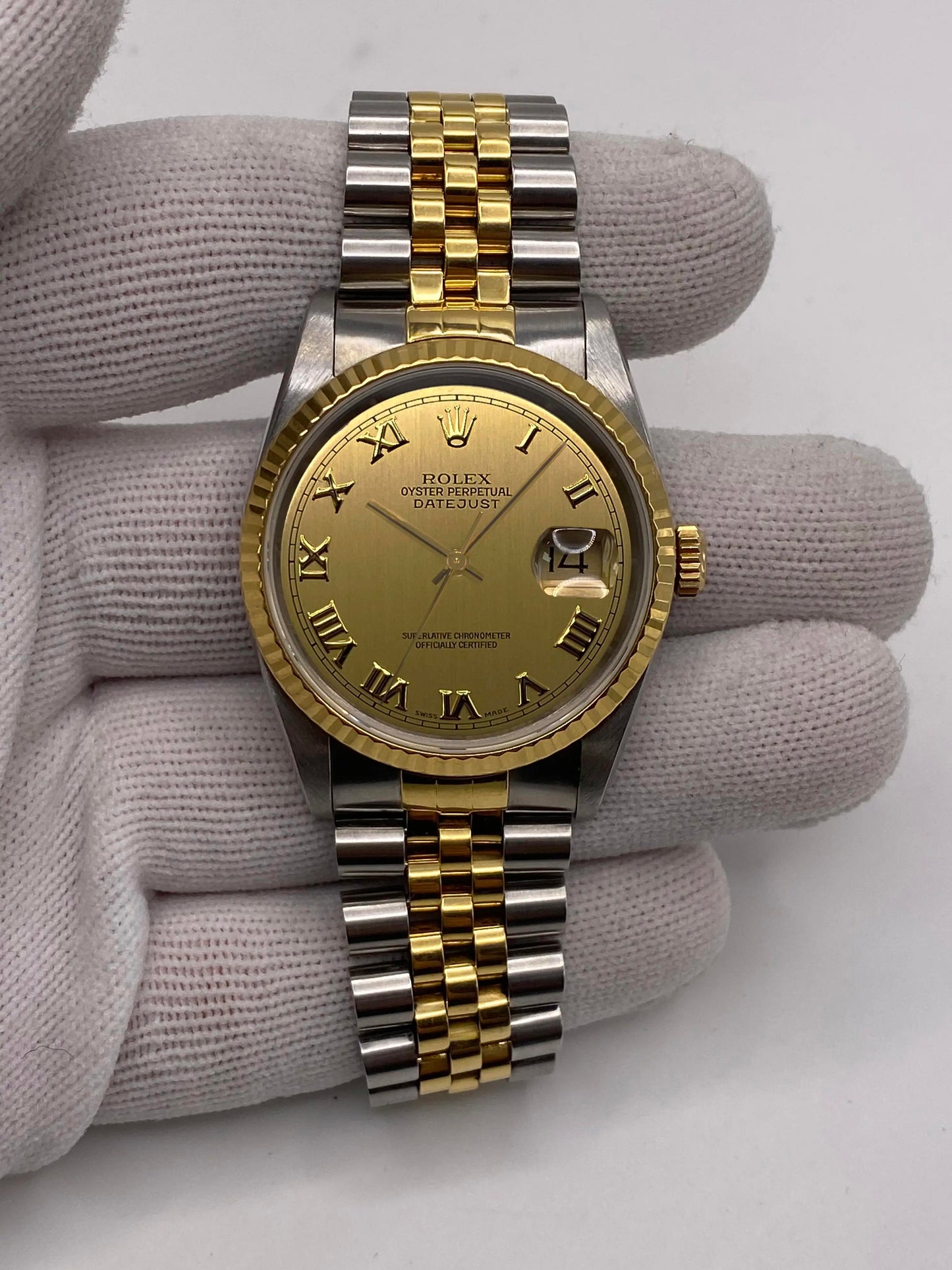 1st image of Rolex Rolex Datejust 16233 Wristwatch, PreOwned condition