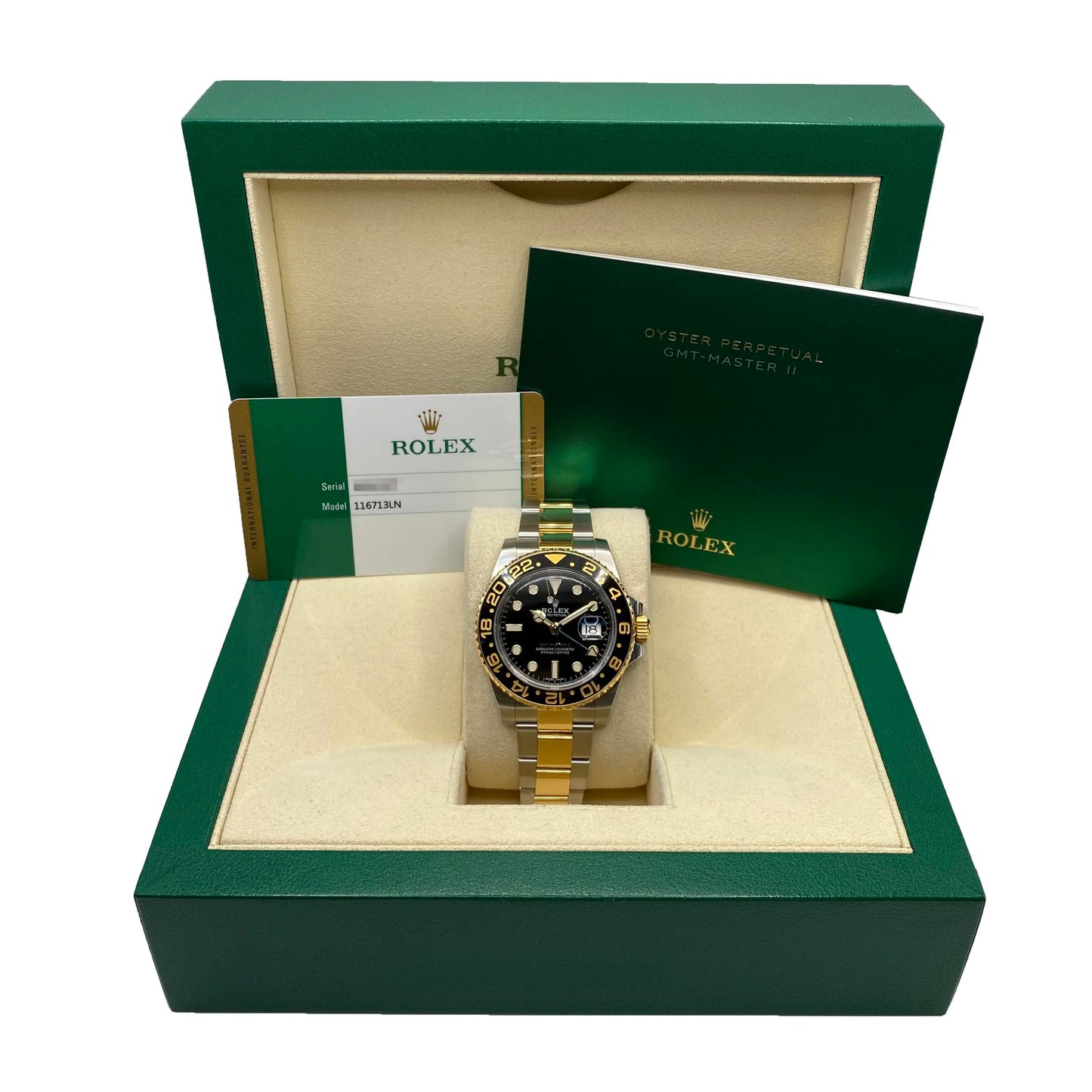 1st image of Rolex Rolex GMT-Master II 116713LN Wristwatch, PreOwned condition