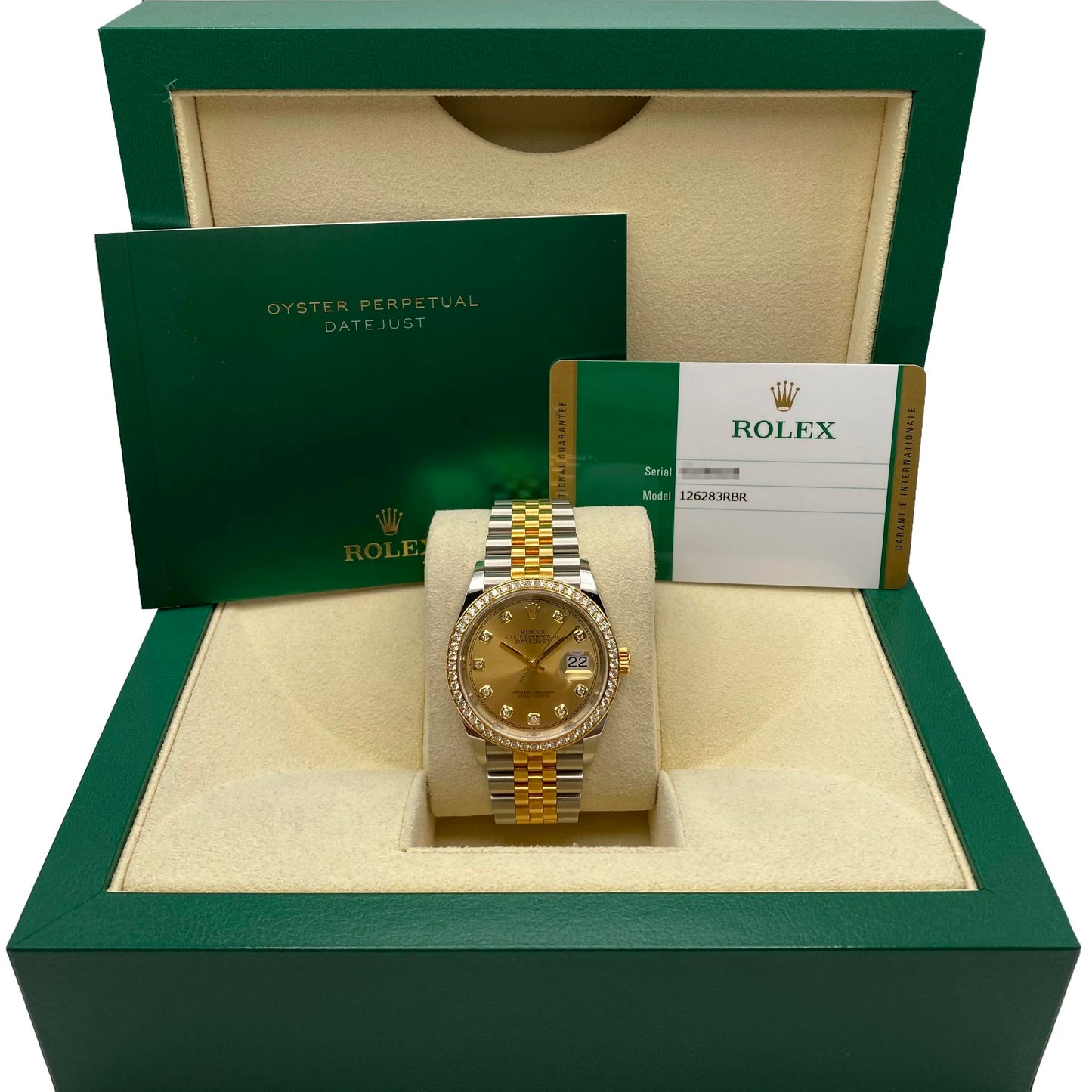1st image of Rolex Rolex Datejust 126283RBR Wristwatch, PreOwned condition