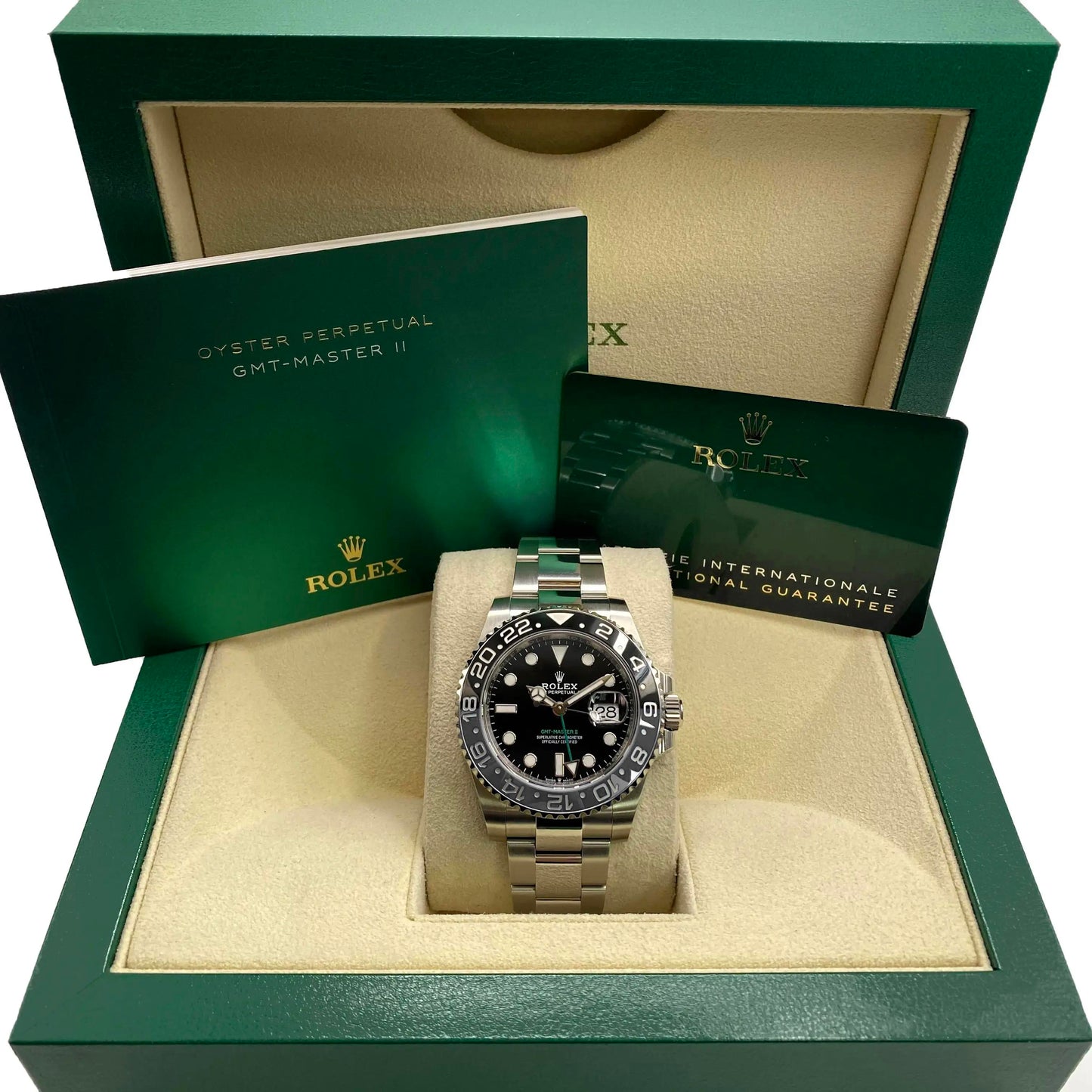 1st image of Rolex Rolex GMT-Master II 126710GRNR Wristwatch, Unworn condition
