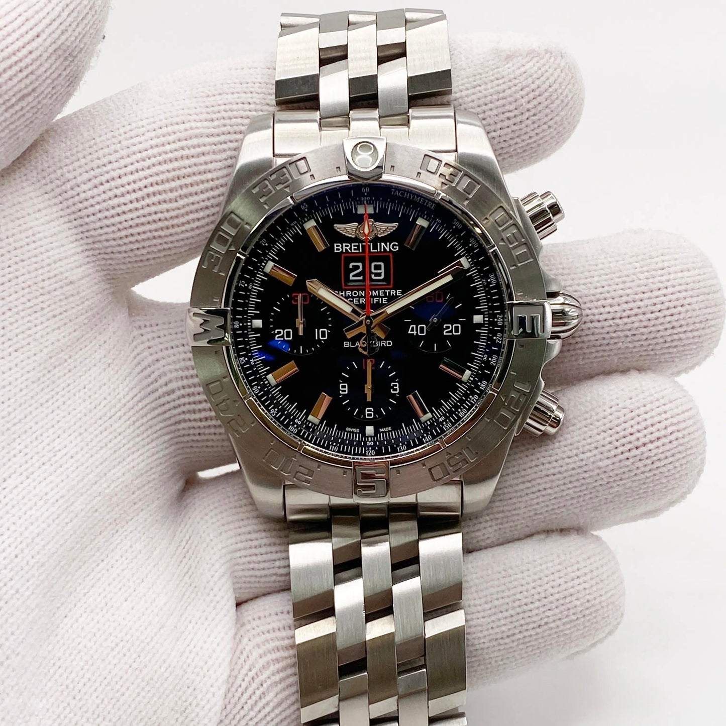 1st image of Breitling Breitling Chronomat Blackbird Wristwatch, PreOwned condition