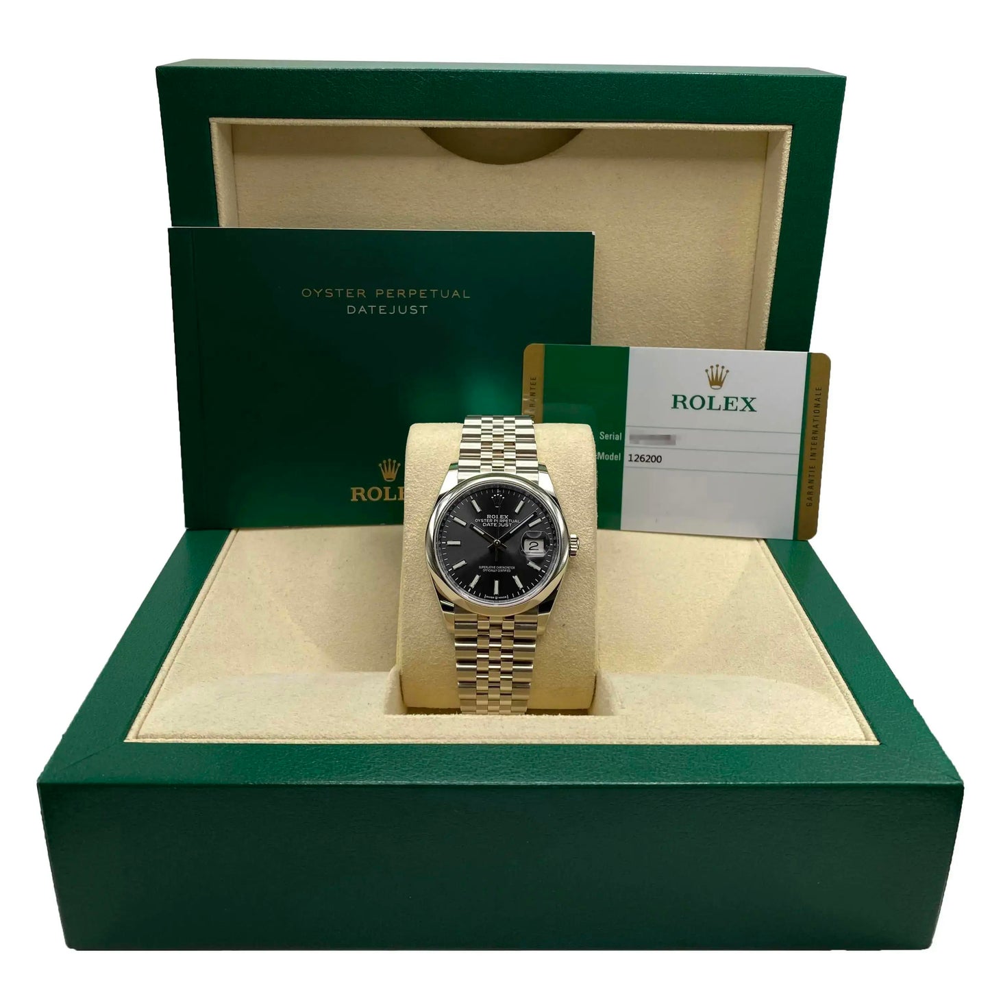 1st image of Rolex Rolex Datejust 126200 Wristwatch, PreOwned condition