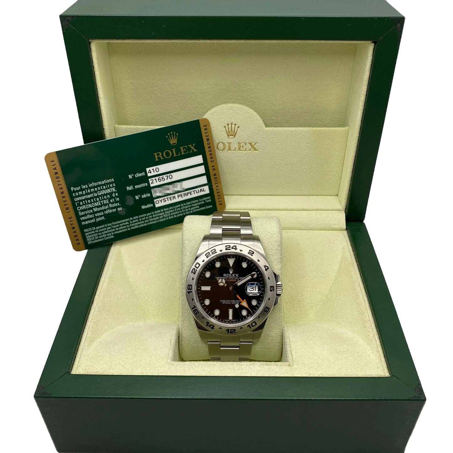 1st image of Rolex Rolex Explorer 216570 Wristwatch, PreOwned condition