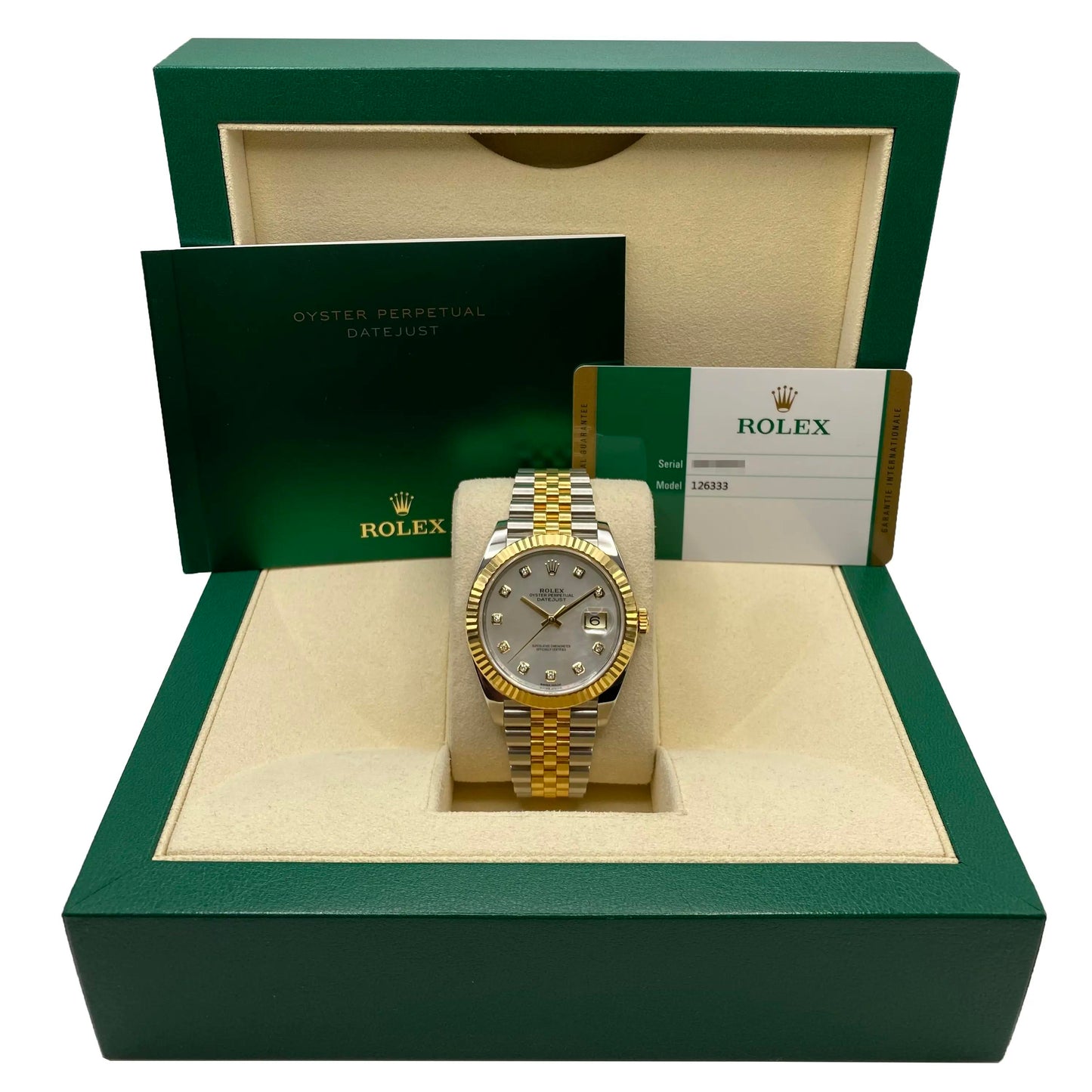 1st image of Rolex Rolex Datejust 126333 Wristwatch, PreOwned condition