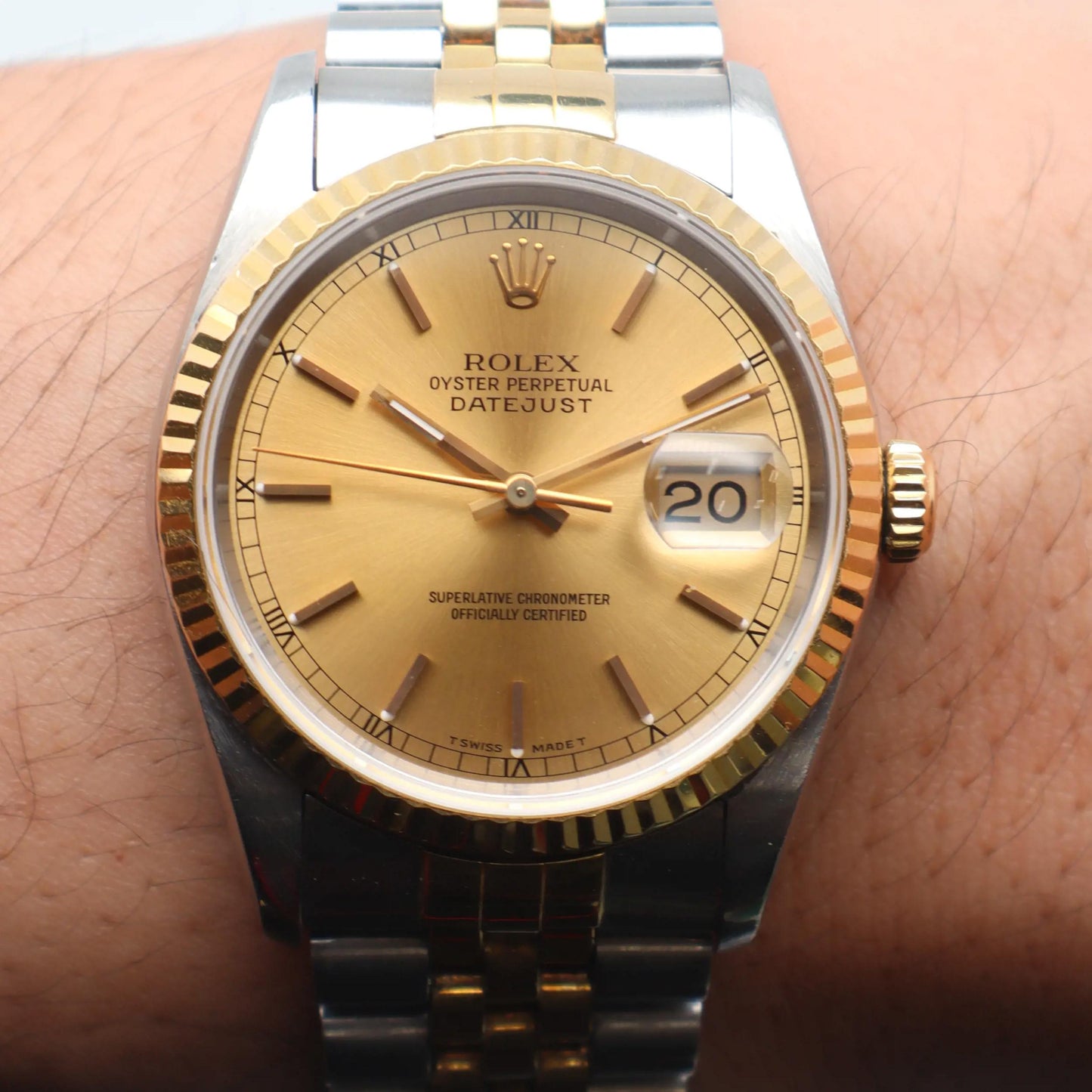 1st image of Rolex Rolex datejust 16233 Wristwatch, PreOwned condition
