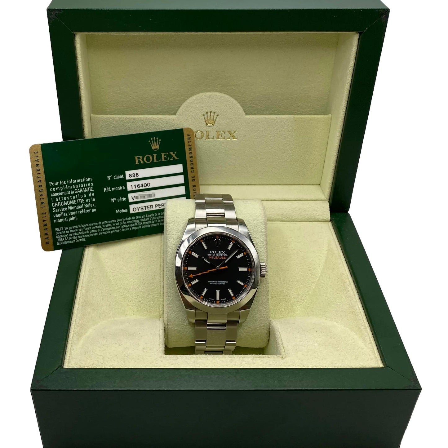 1st image of Rolex Rolex Milgauss Wristwatch, PreOwned condition