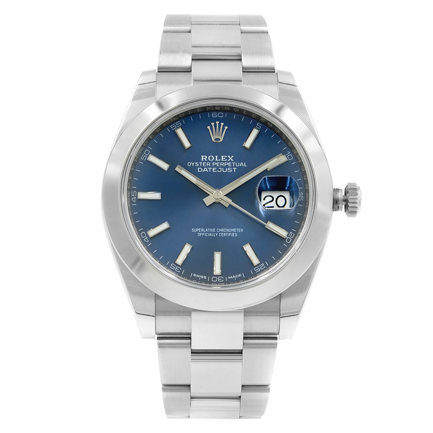 1st image of Rolex Rolex Datejust 126300 Wristwatch, PreOwned condition
