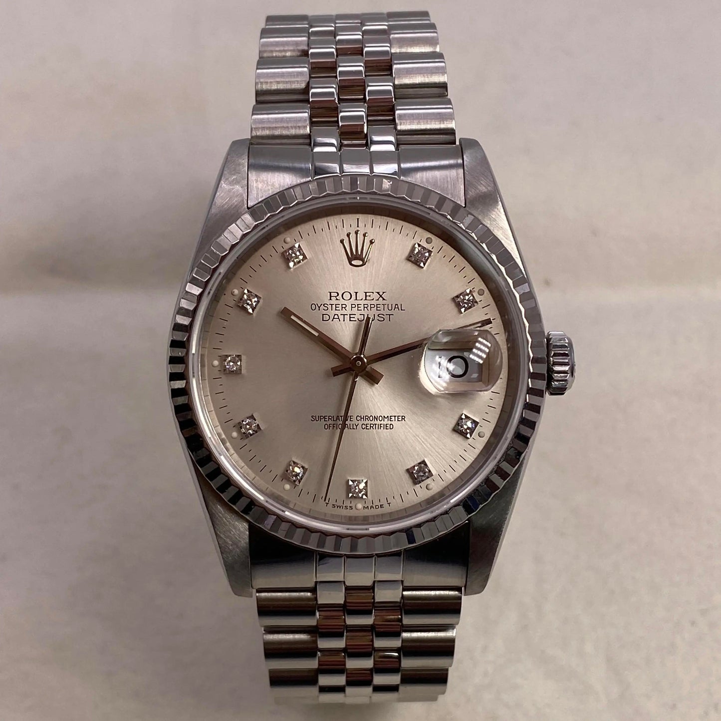 1st image of Rolex Rolex Datejus 16234G Wristwatch, PreOwned condition