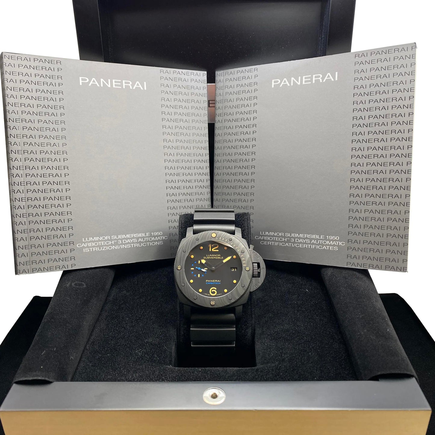 1st image of Panerai Panerai Luminor Submersible Wristwatch, PreOwned condition