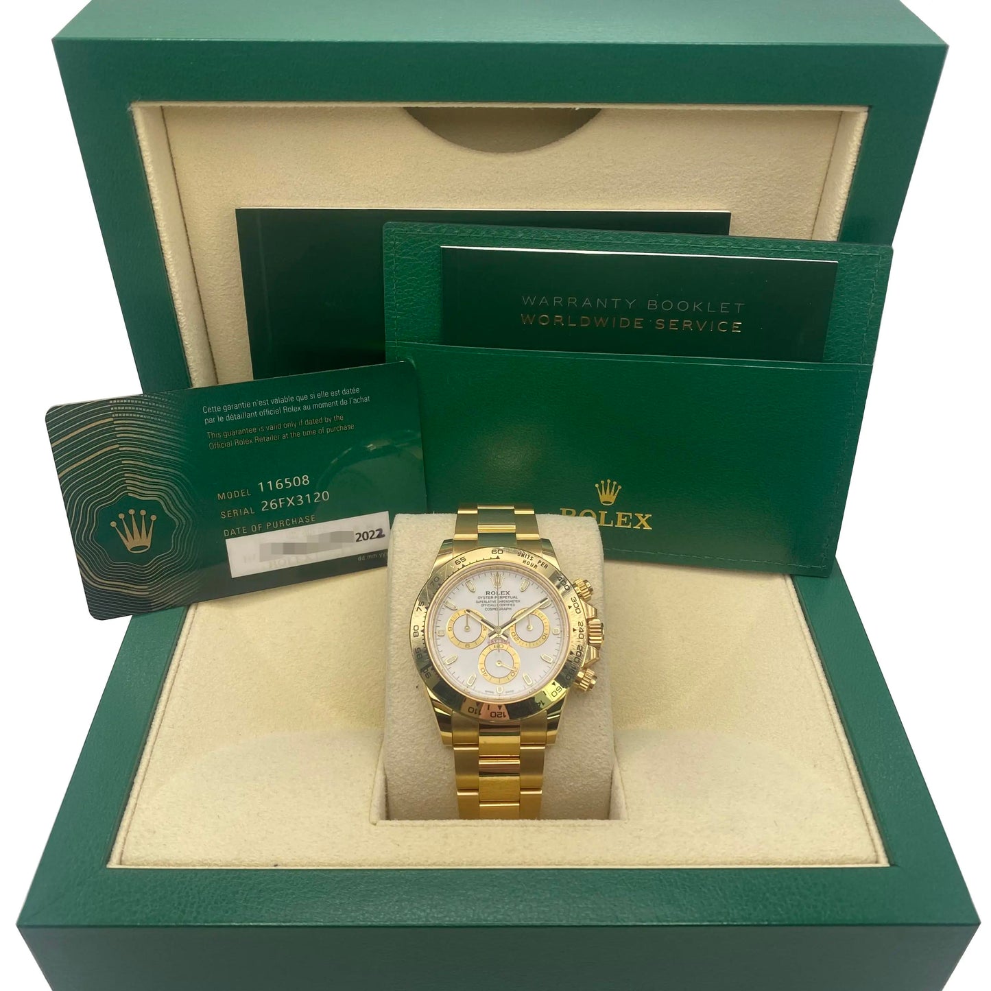 1st image of Rolex Rolex Cosmograph Daytona 116508 Wristwatch, PreOwned condition