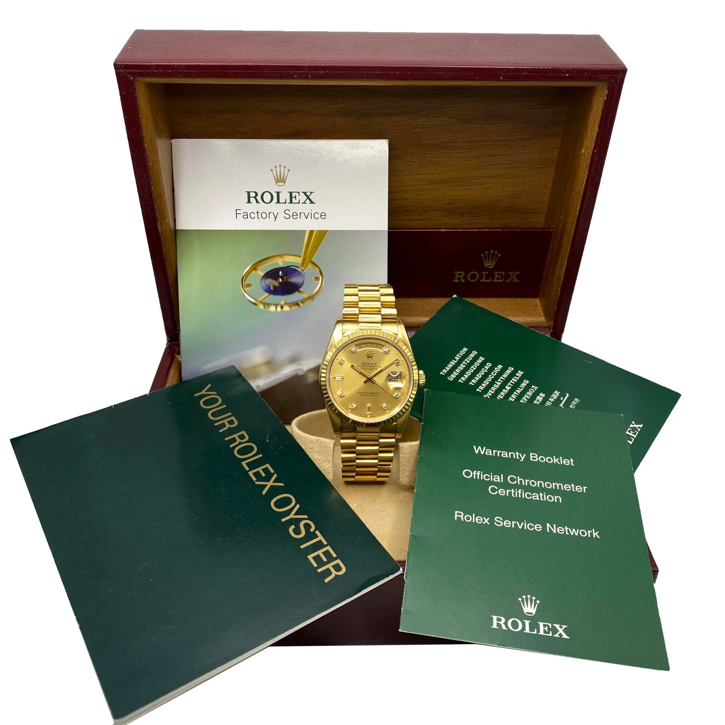 1st image of Rolex Rolex Day-Date 18038 Wristwatch, PreOwned condition