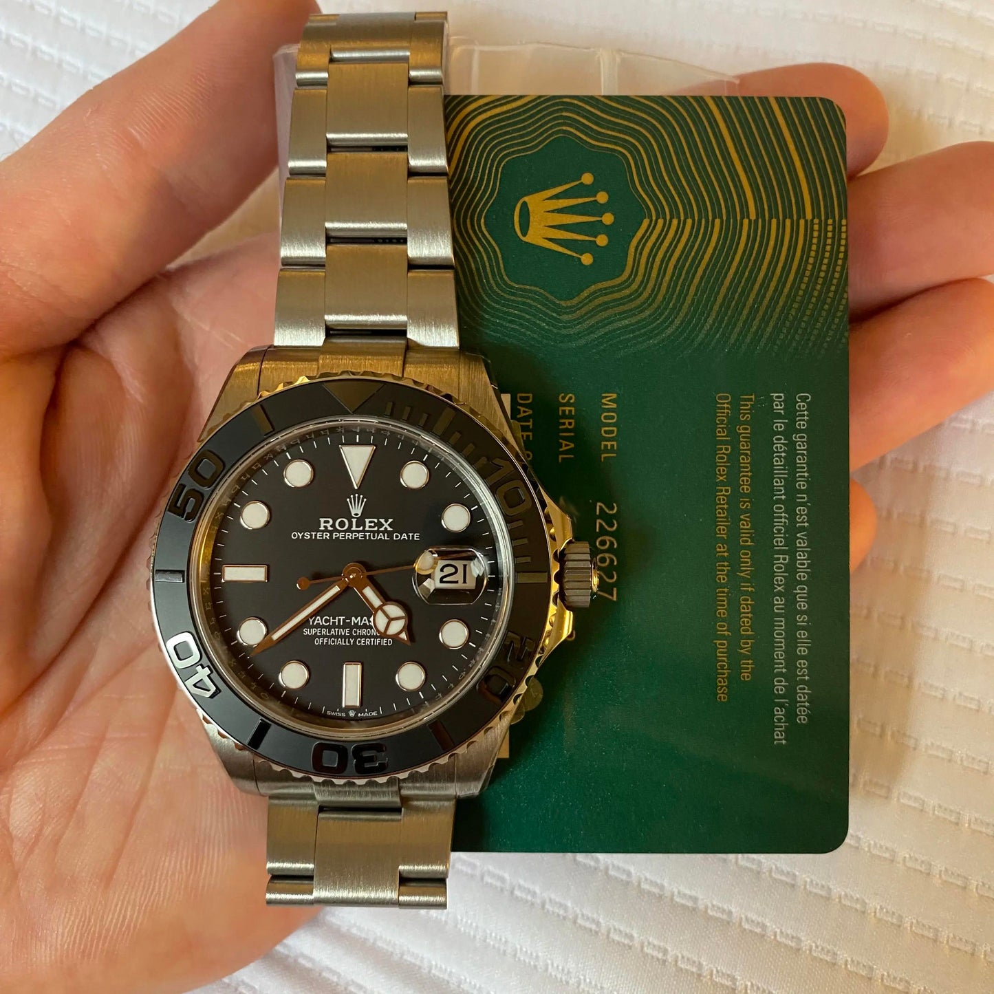 1st image of Rolex Rolex Yacht-Master 226627 Wristwatch, Unworn condition