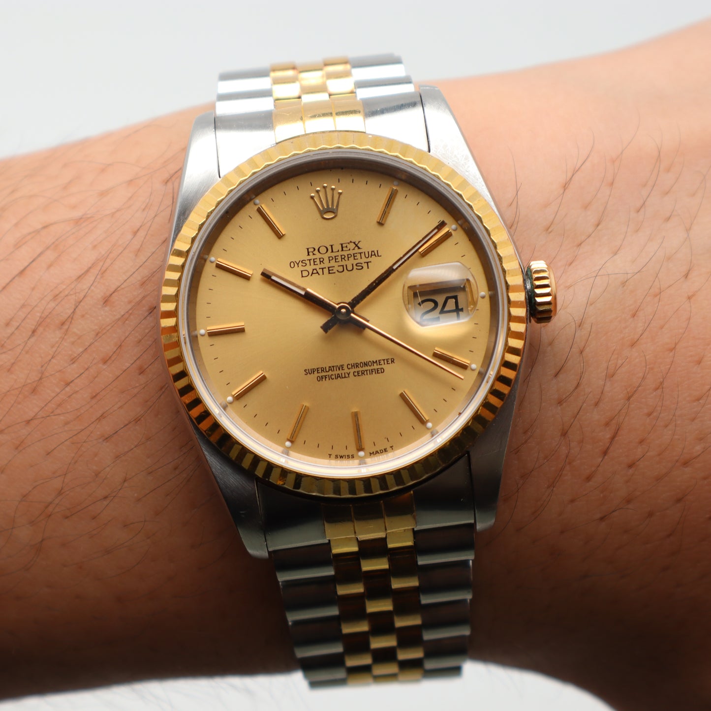 1st image of Rolex Rolex datejust 16233 Wristwatch, PreOwned condition