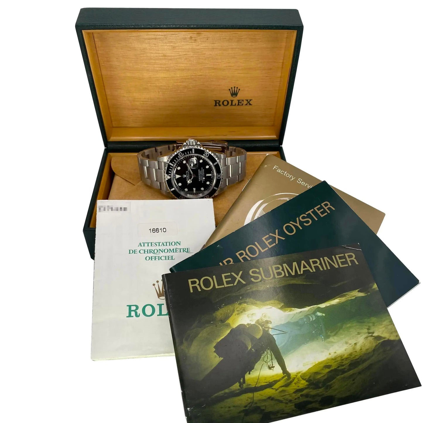 1st image of Rolex Rolex Submariner 16610 Wristwatch, PreOwned condition