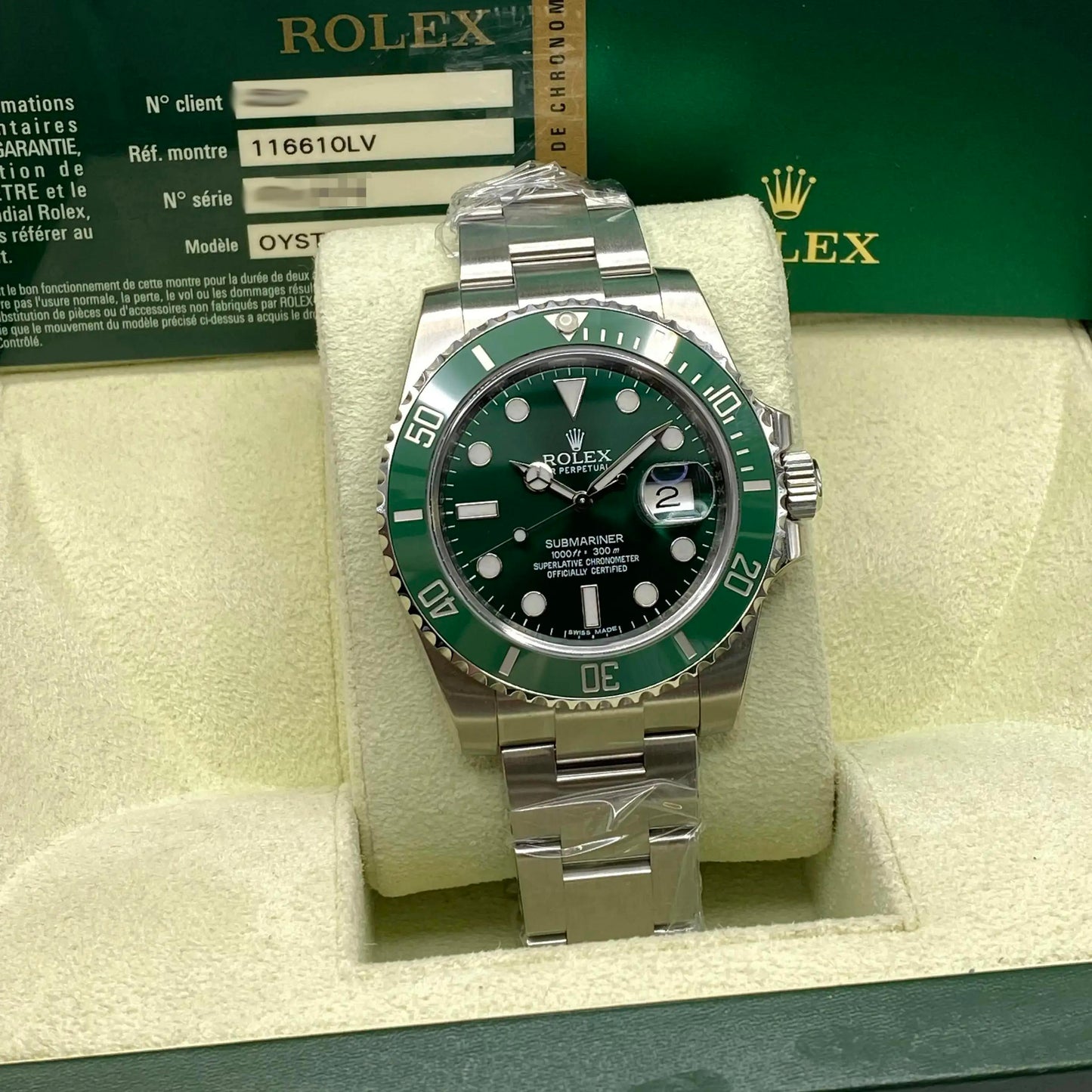 1st image of Rolex Rolex Submariner 116610LV Wristwatch, PreOwned condition