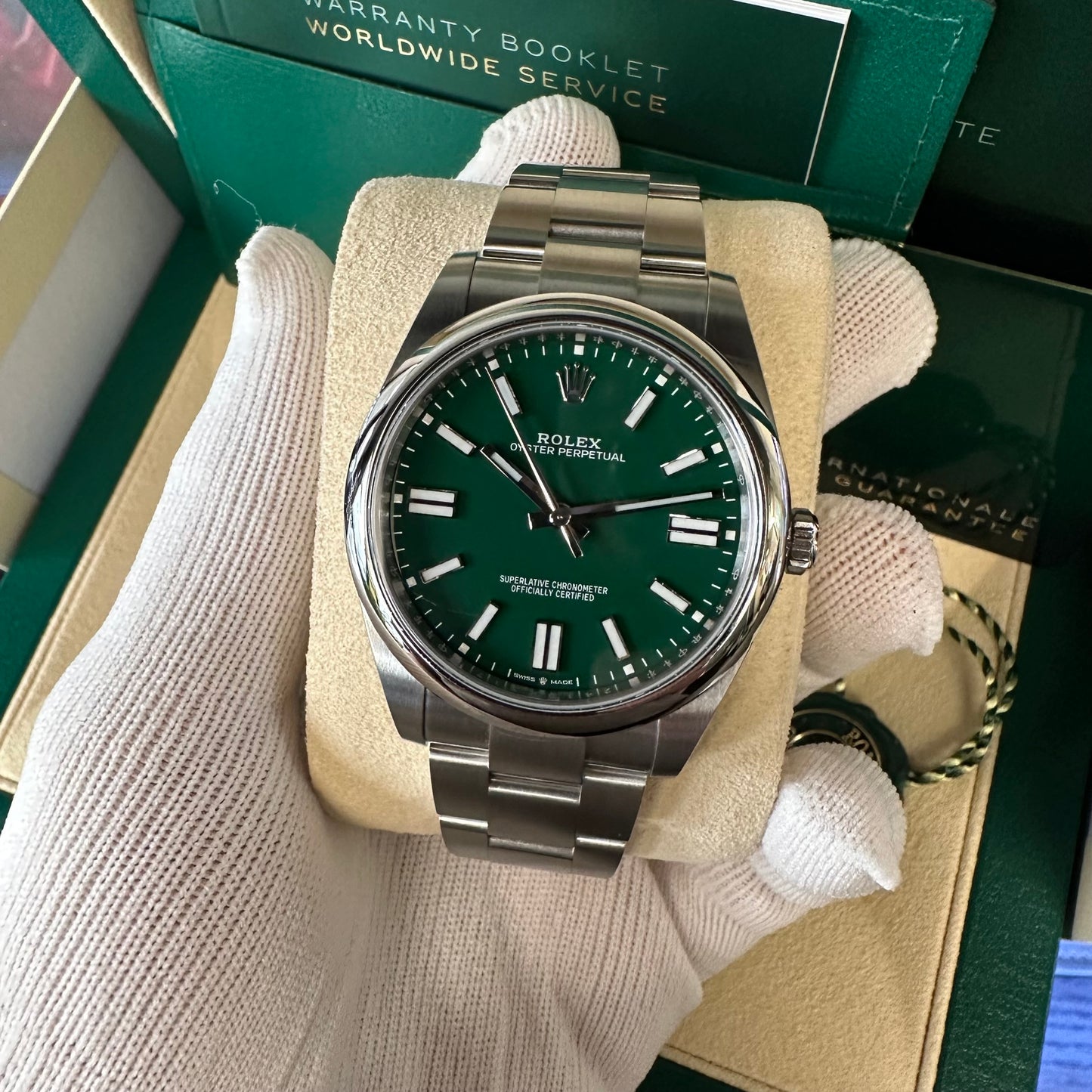 18th image of Rolex Rolex Oyster Perpetual Wristwatch, Unworn condition