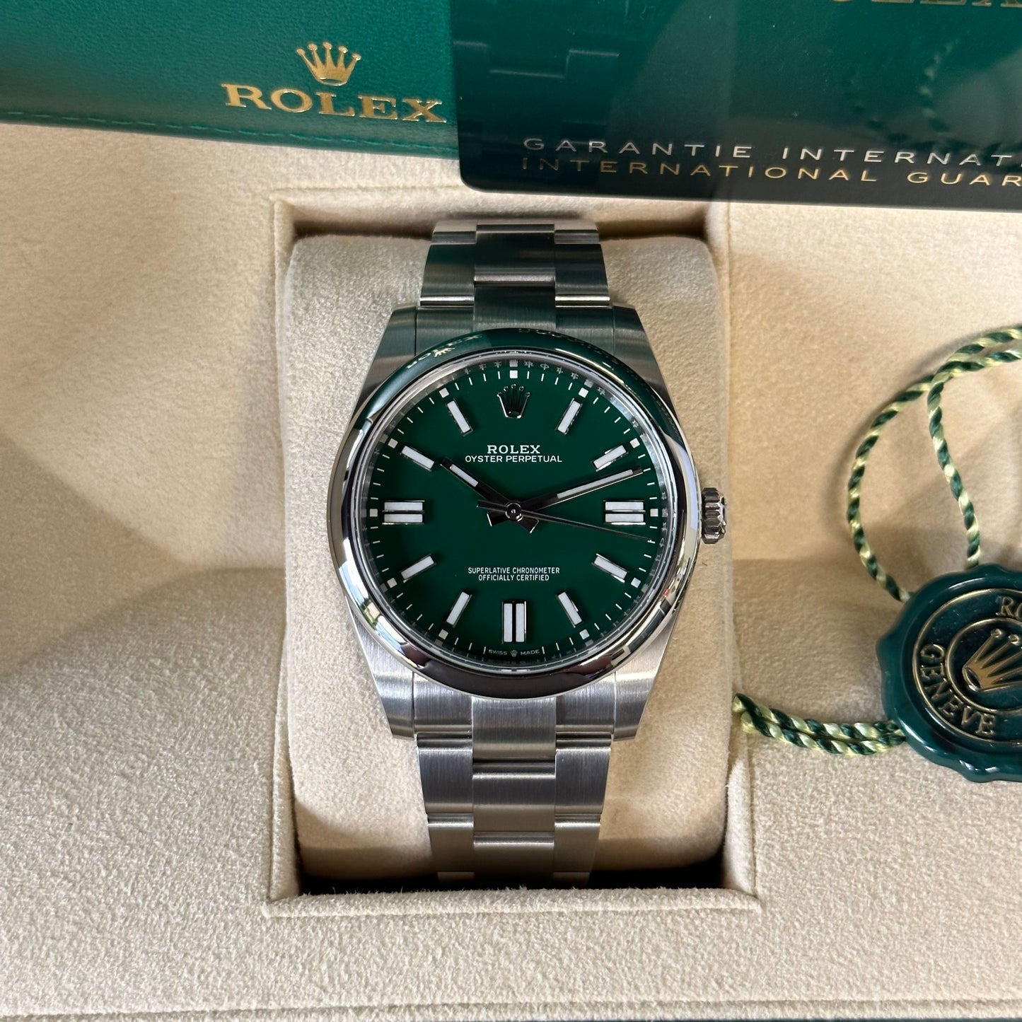19th image of Rolex Rolex Oyster Perpetual Wristwatch, Unworn condition