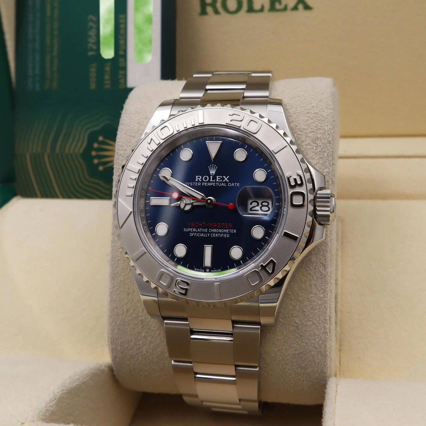 2nd image of Rolex Rolex Yacht-Master 126622 Wristwatch, Unworn condition
