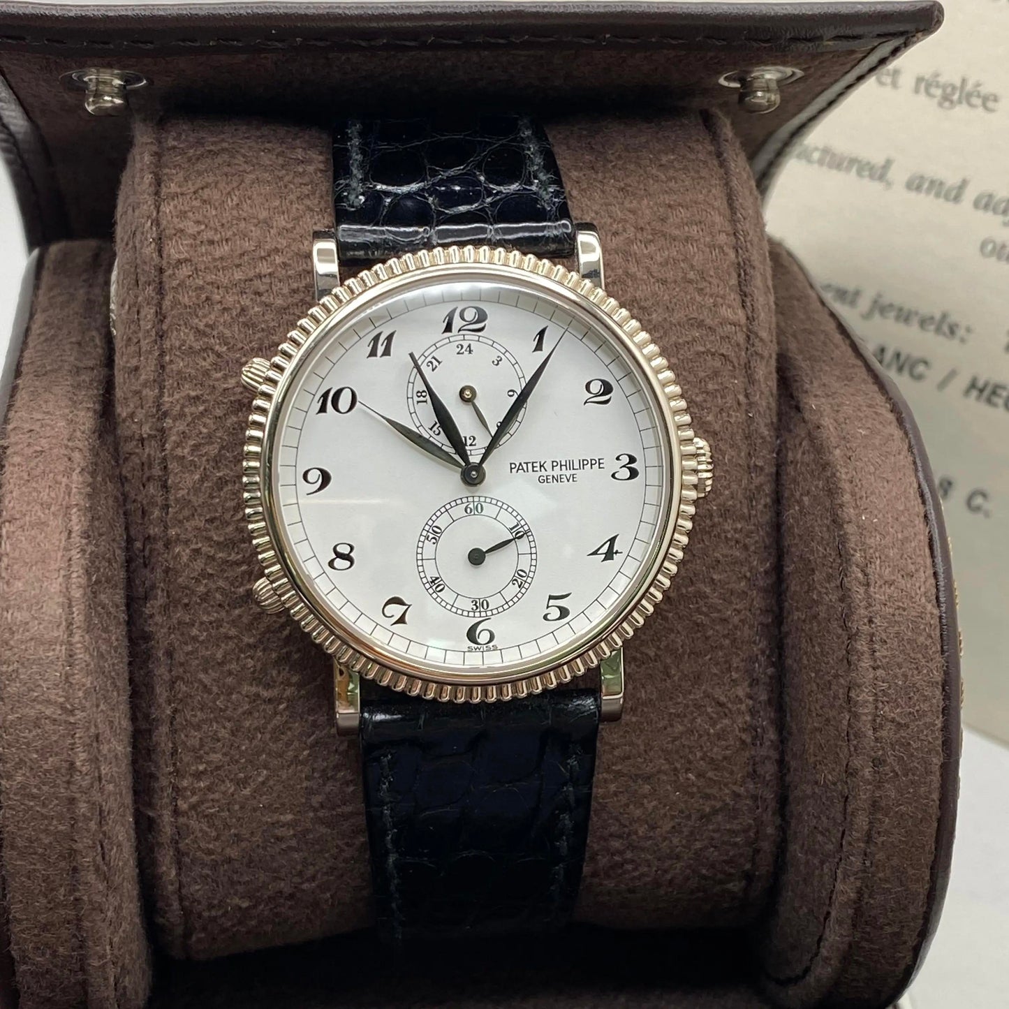 2nd image of Patek Philippe Patek Philippe Travel Time Wristwatch, PreOwned condition