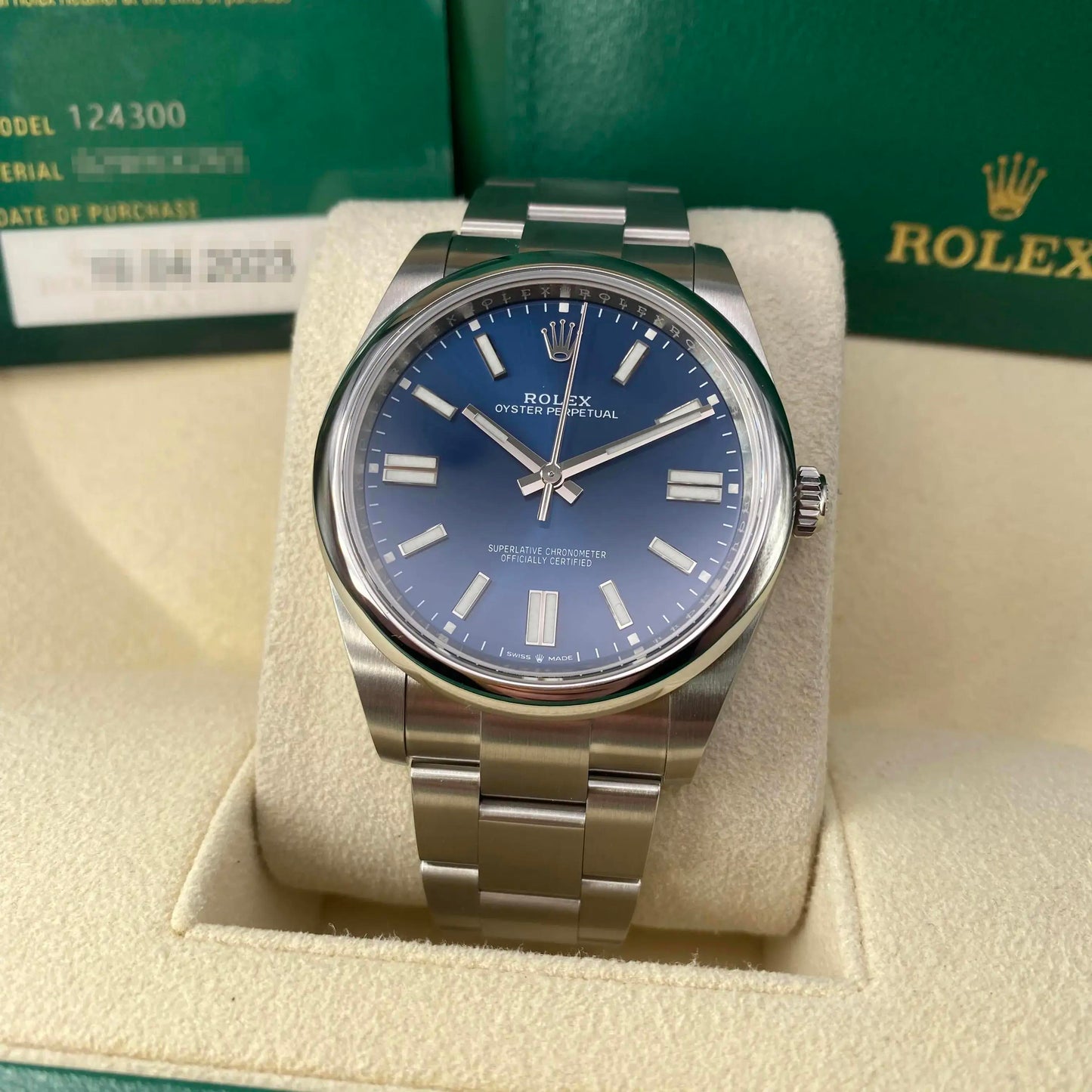 2nd image of Rolex Rolex Oyster Perpetual Wristwatch, Unworn condition
