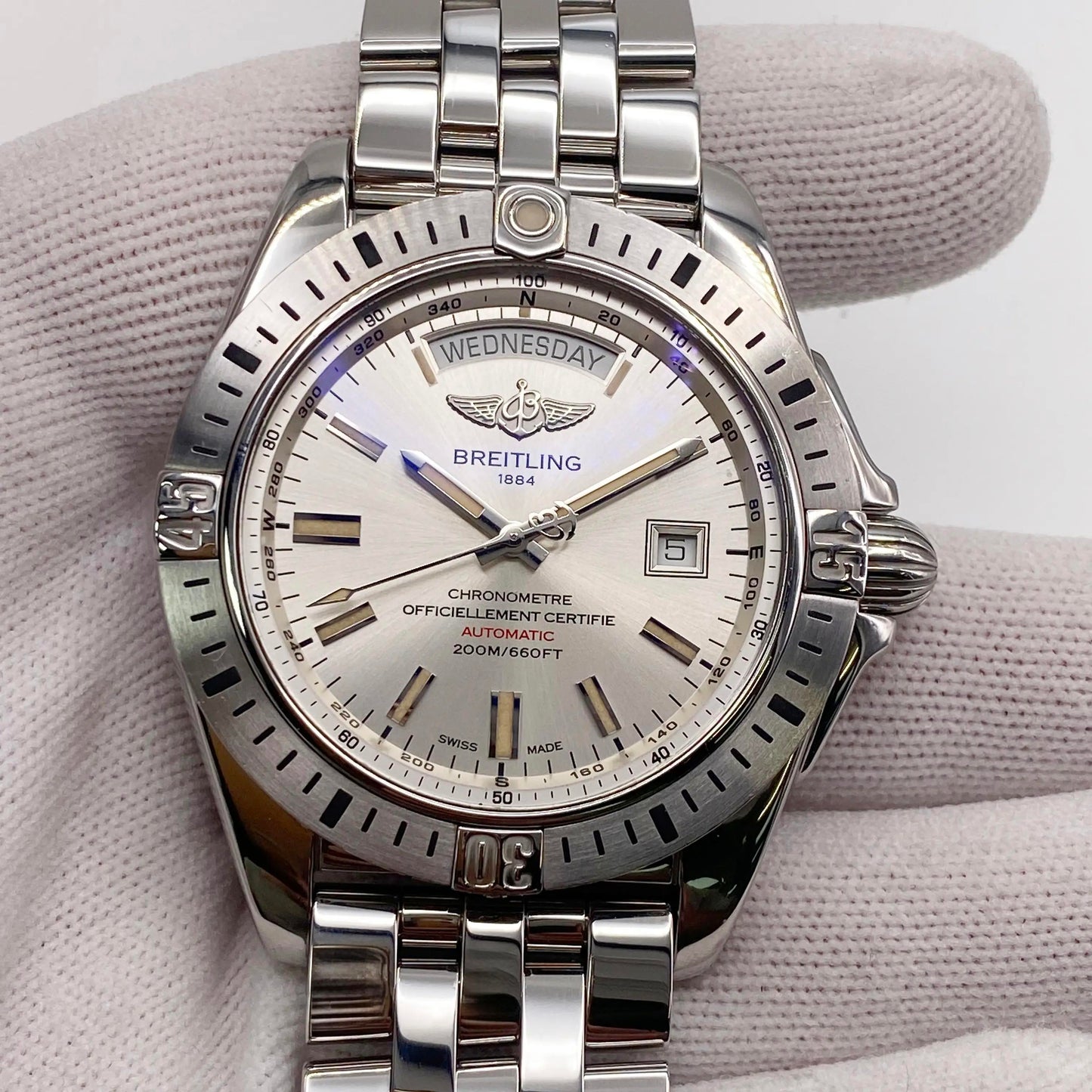 2nd image of Breitling Breitling Galactic Wristwatch, PreOwned condition