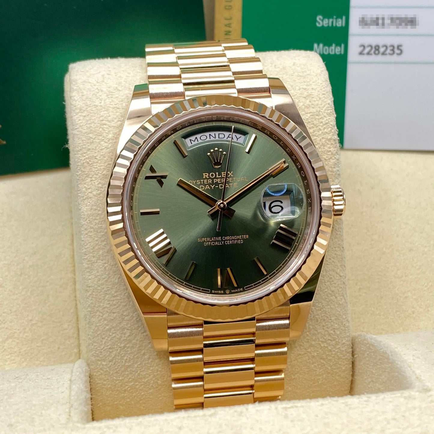 2nd image of Rolex Rolex Day-Date 228235 Wristwatch, PreOwned condition