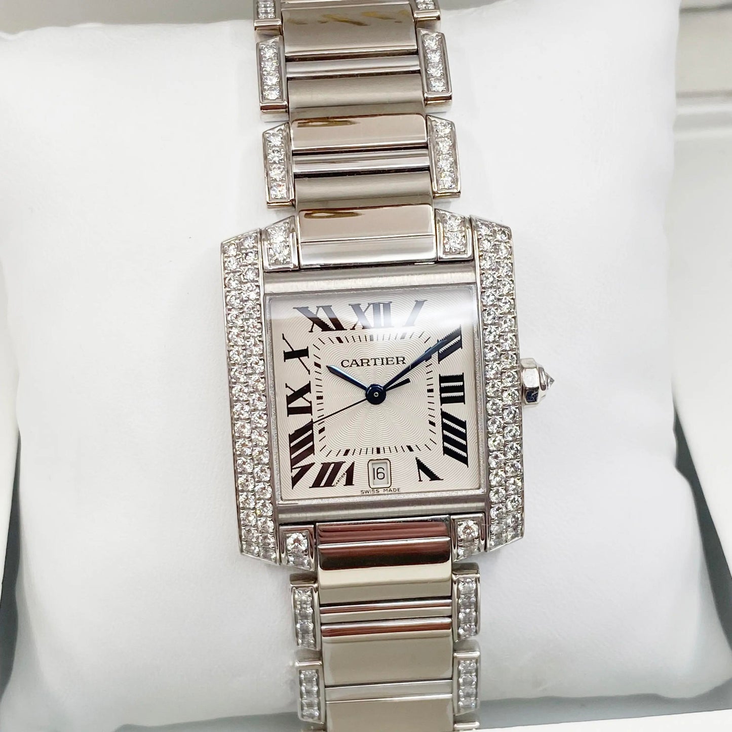 2nd image of Cartier Cartier Tank Française Wristwatch, PreOwned condition