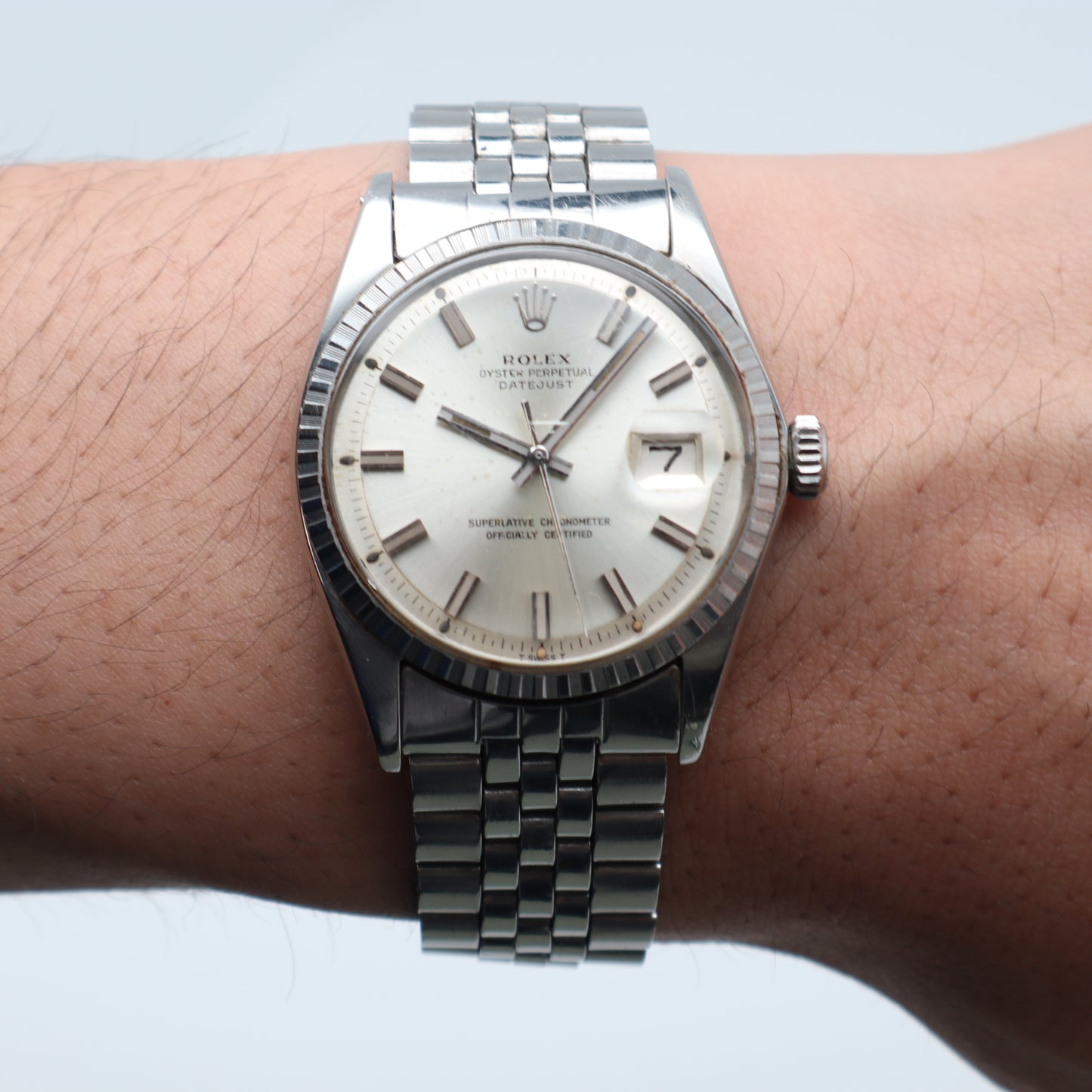 2nd image of Rolex Rolex Datejust 1603 Wristwatch, PreOwned condition