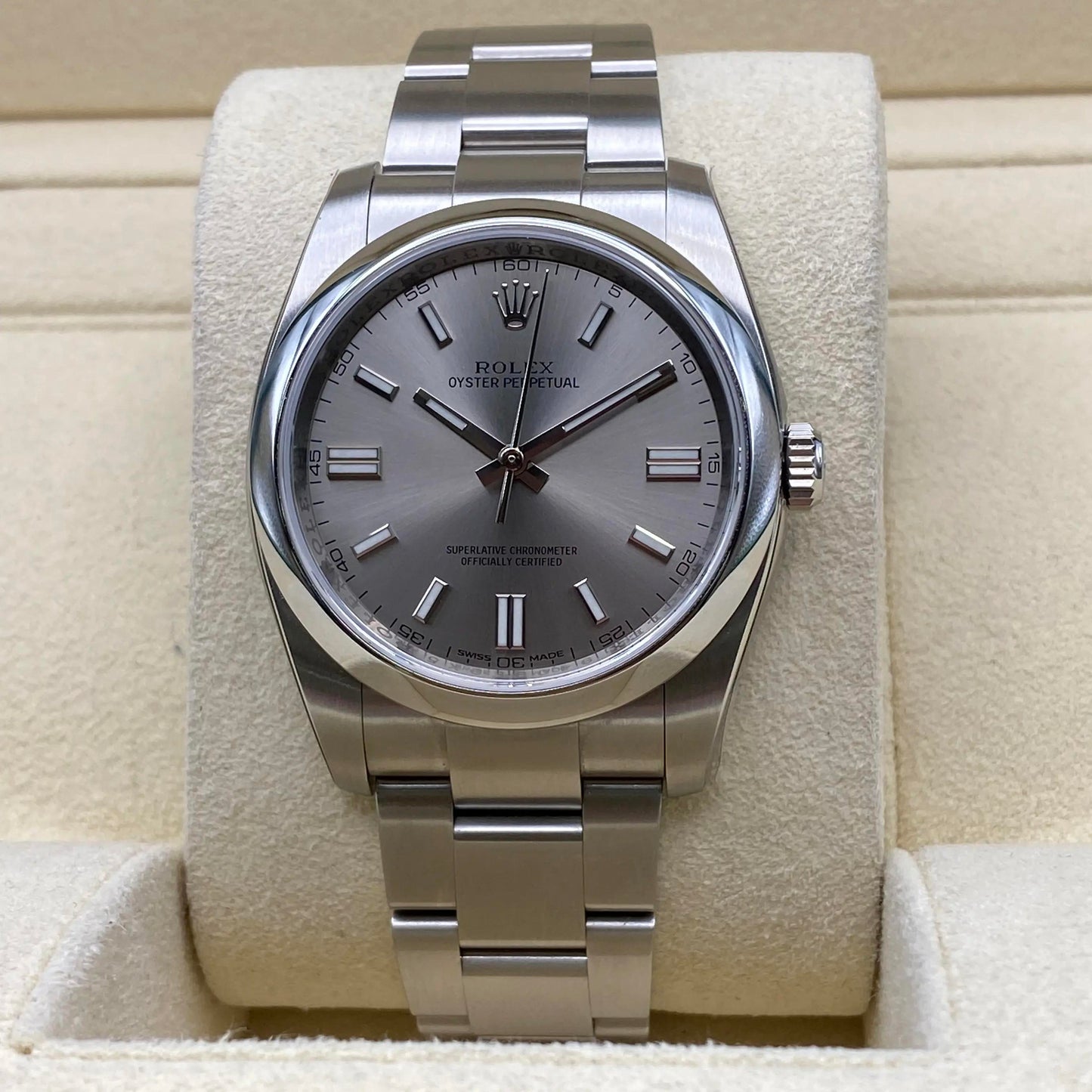 2nd image of Rolex Rolex Oyster Perpetual 116000 Wristwatch, PreOwned condition