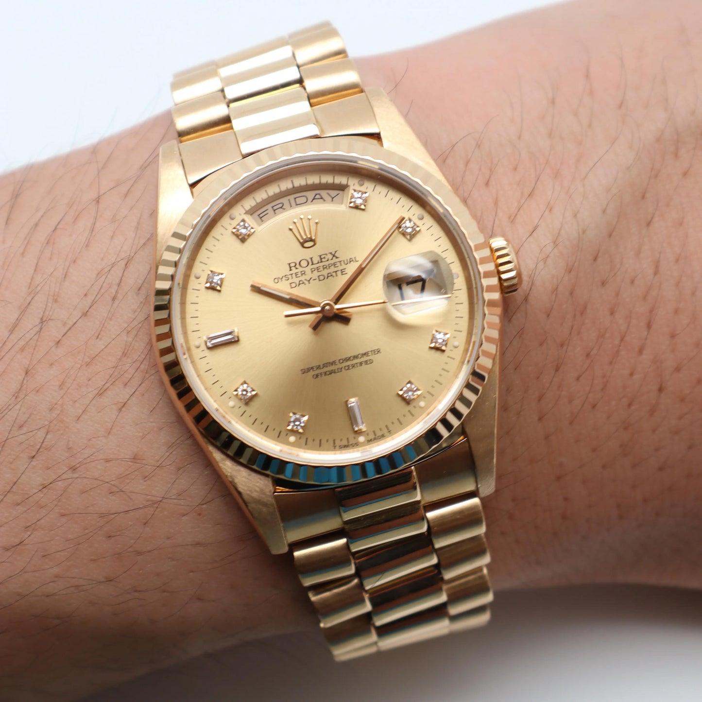 2nd image of Rolex Rolex President 18238 Wristwatch, PreOwned condition