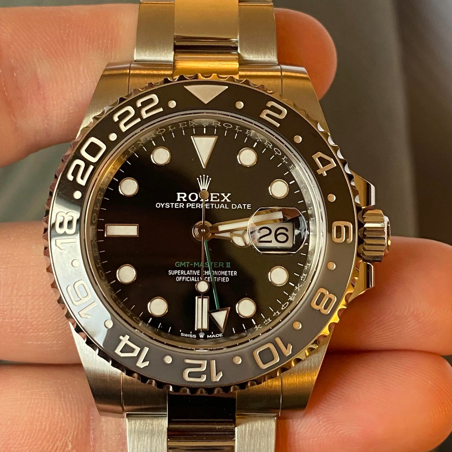 2nd image of Rolex Rolex GMT-Master II 126710GRNR Wristwatch, Unworn condition