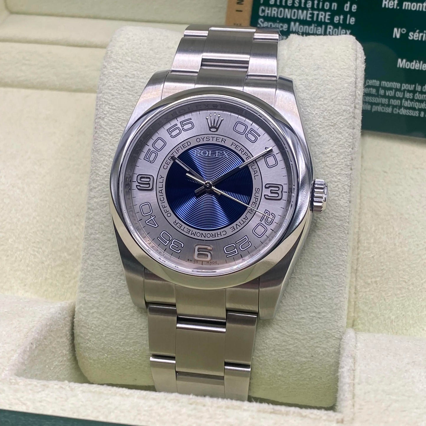 2nd image of Rolex Rolex Oyster Perpetual 116000 Wristwatch, PreOwned condition