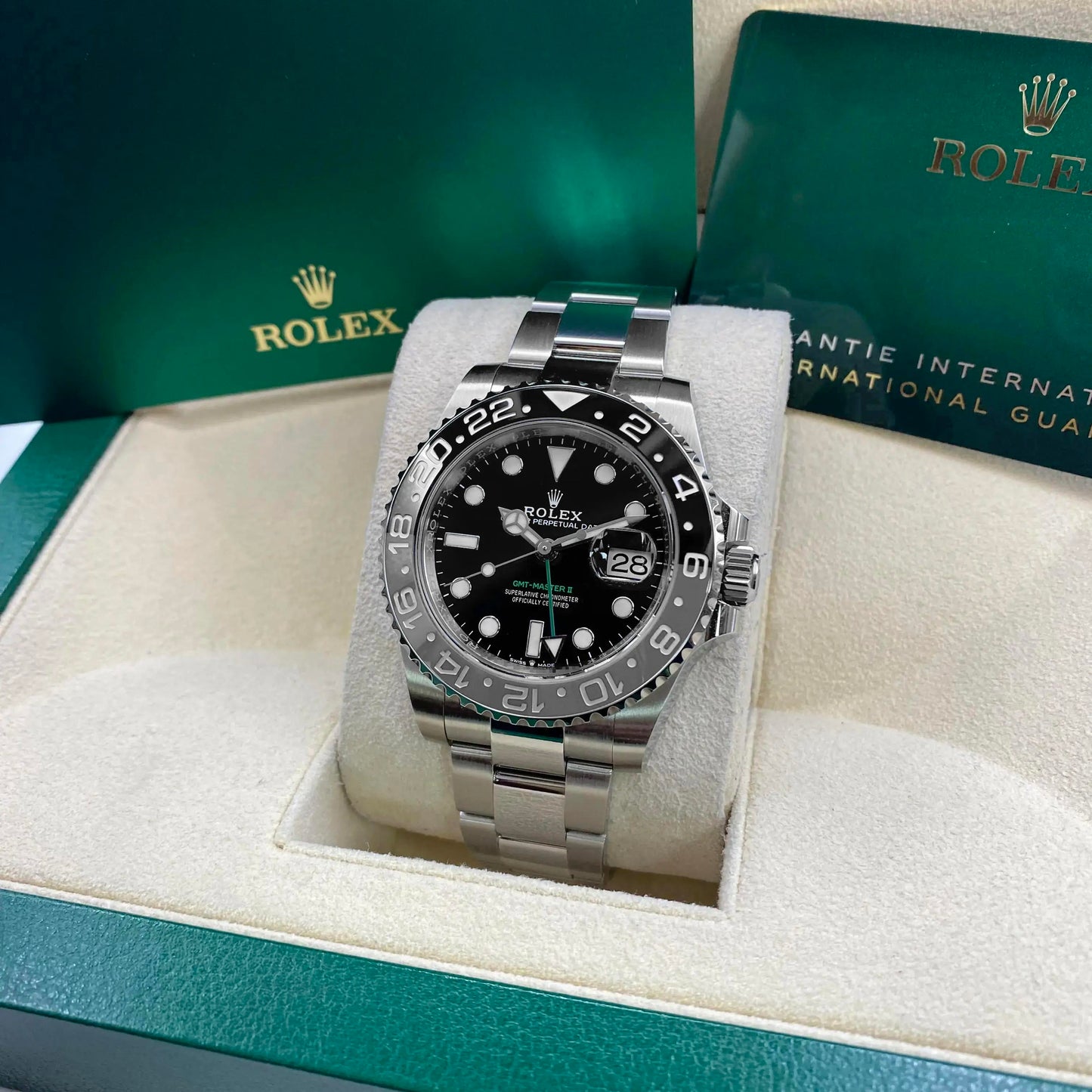 2nd image of Rolex Rolex GMT-Master II 126710GRNR Wristwatch, Unworn condition