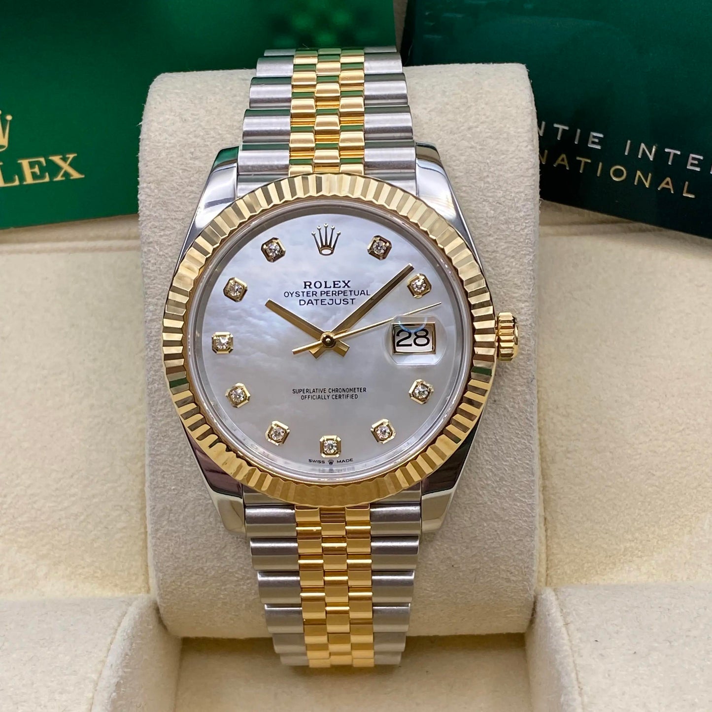 2nd image of Rolex Rolex Datejust 126333 Wristwatch, PreOwned condition