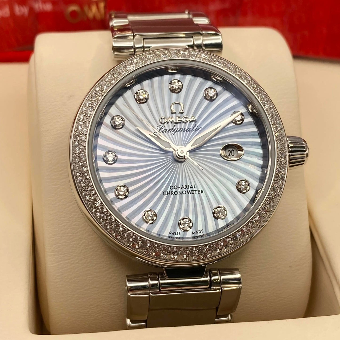 2nd image of OMEGA Omega De Ville Ladymatic Wristwatch, DisplayModel condition