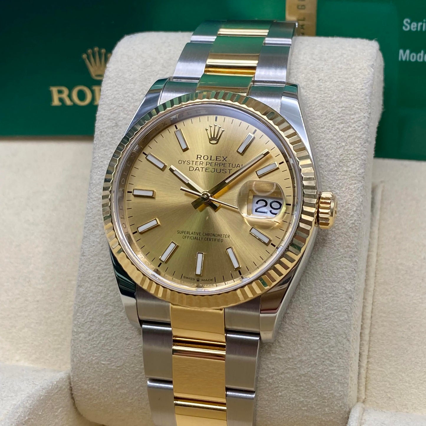 2nd image of Rolex Rolex Datejust 126233 Wristwatch, PreOwned condition