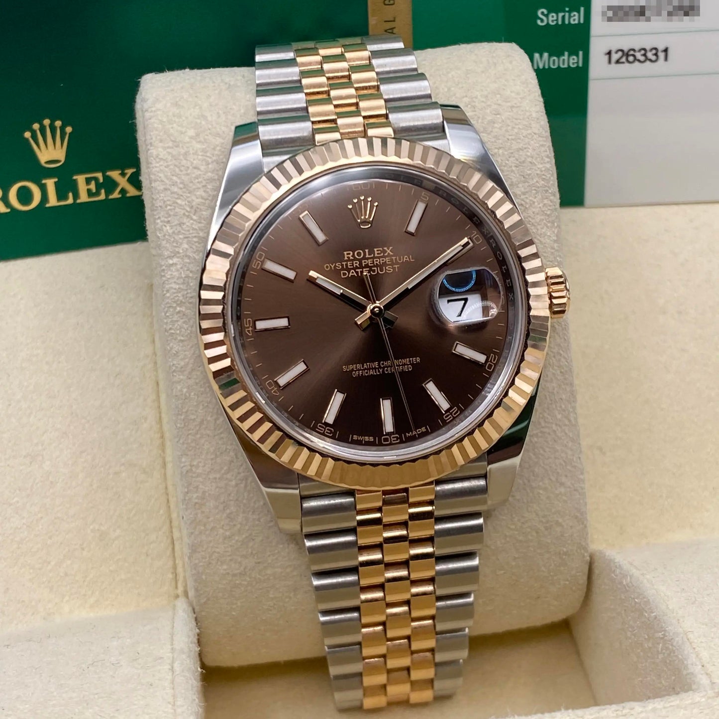 2nd image of Rolex Rolex Datejust 126331 Wristwatch, PreOwned condition