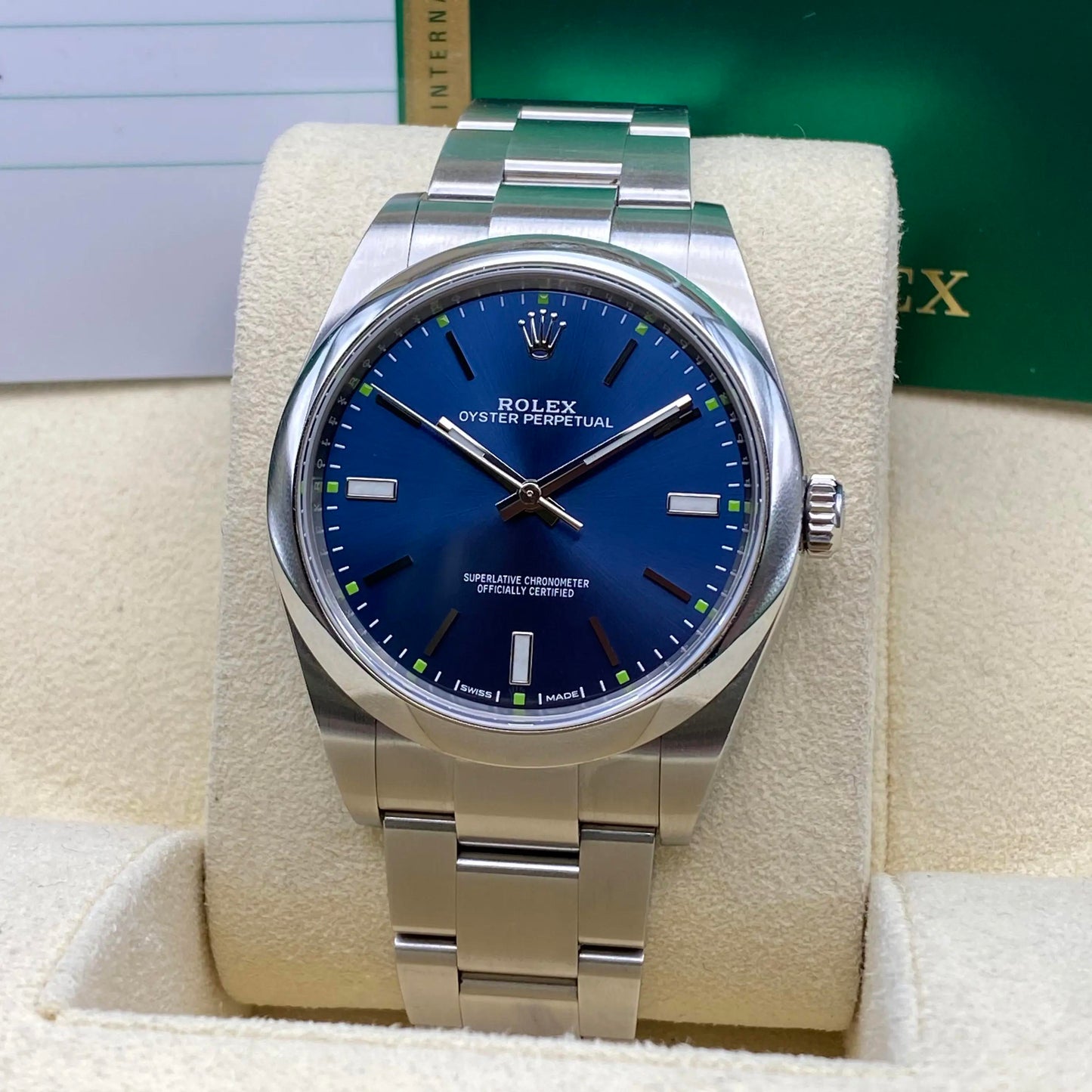 2nd image of Rolex Rolex Oyster Perpetual 114300 Wristwatch, PreOwned condition