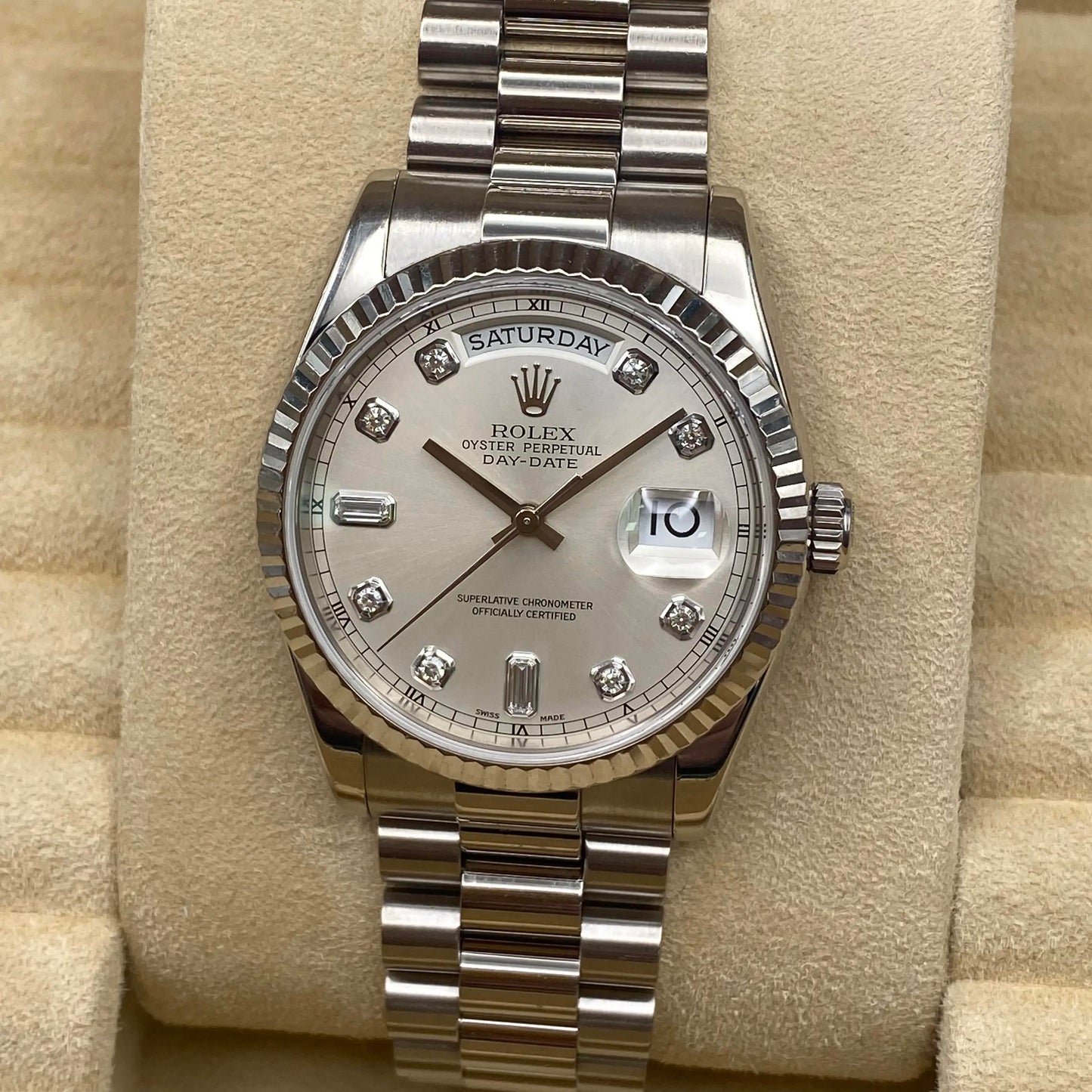 2nd image of Rolex Rolex Day-Date 118239 Wristwatch, PreOwned condition