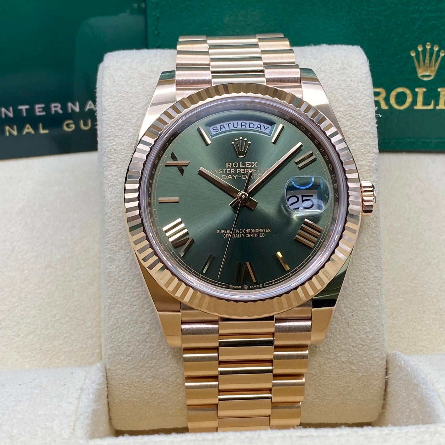 2nd image of Rolex Rolex Day-Date 228235 Wristwatch, Unworn condition