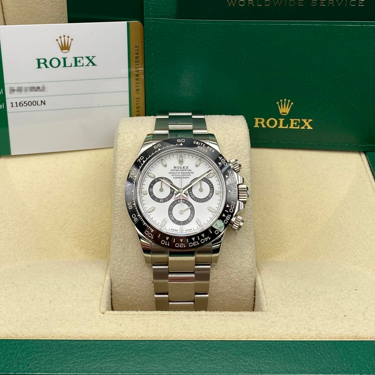 2nd image of Rolex Rolex Daytona 116500LN Wristwatch, PreOwned condition